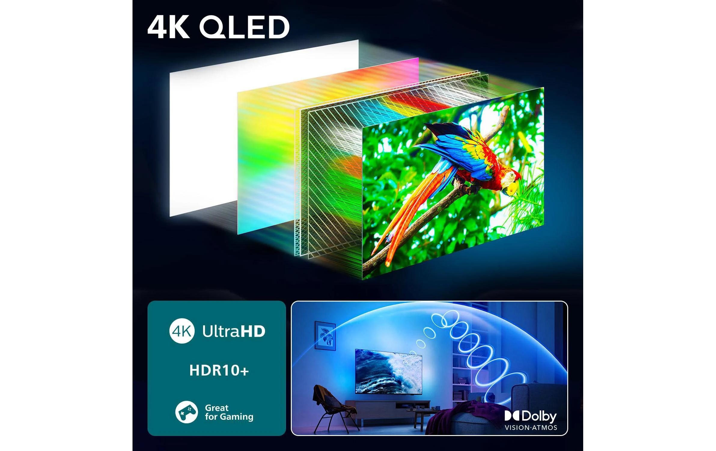 Philips QLED-Fernseher »65PUS9000/12 The One 65«, 4K Ultra HD