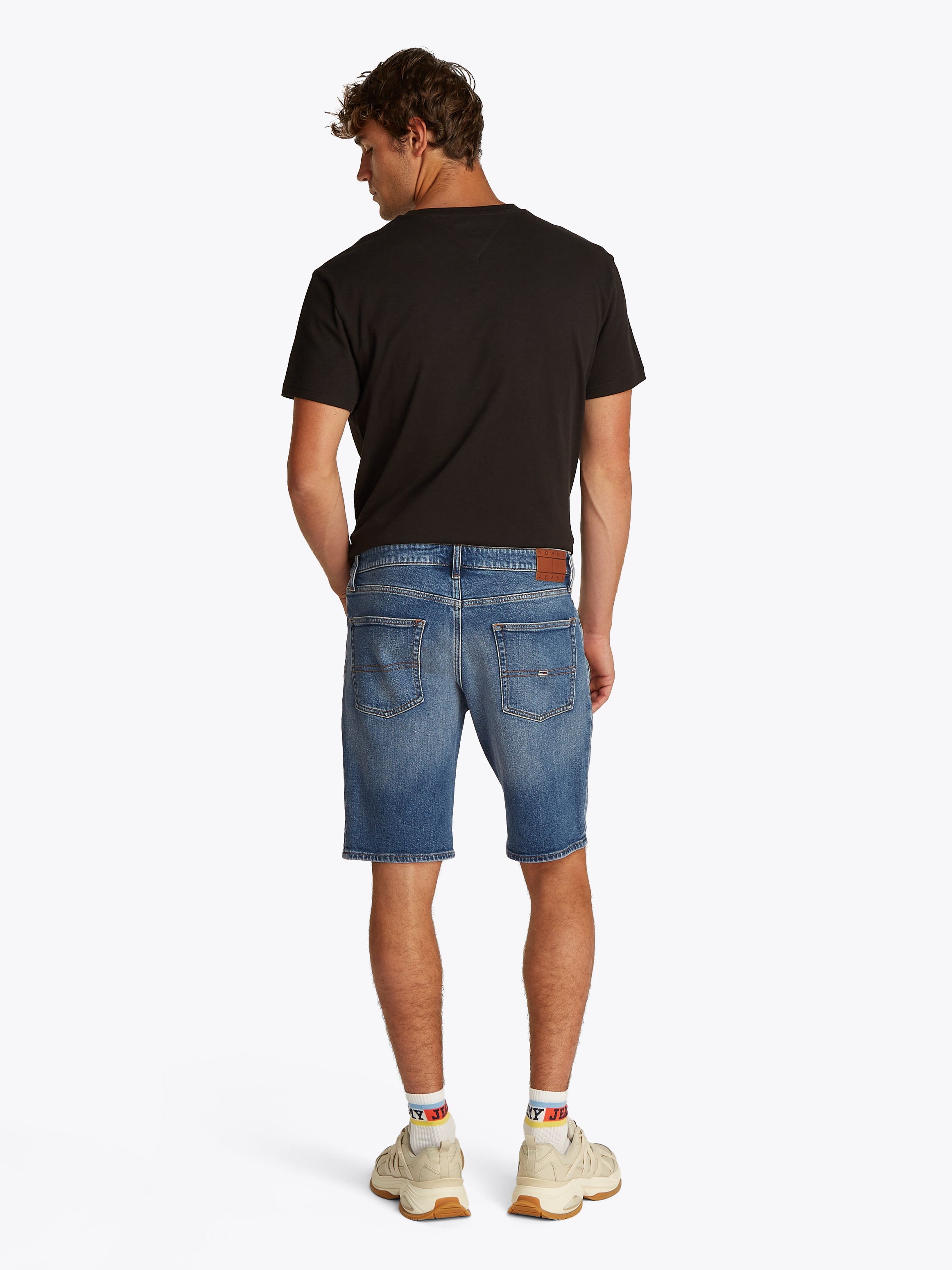 Tommy Jeans Jeansshorts »SCANTON SHORT«, Mit Gürtelschlaufen