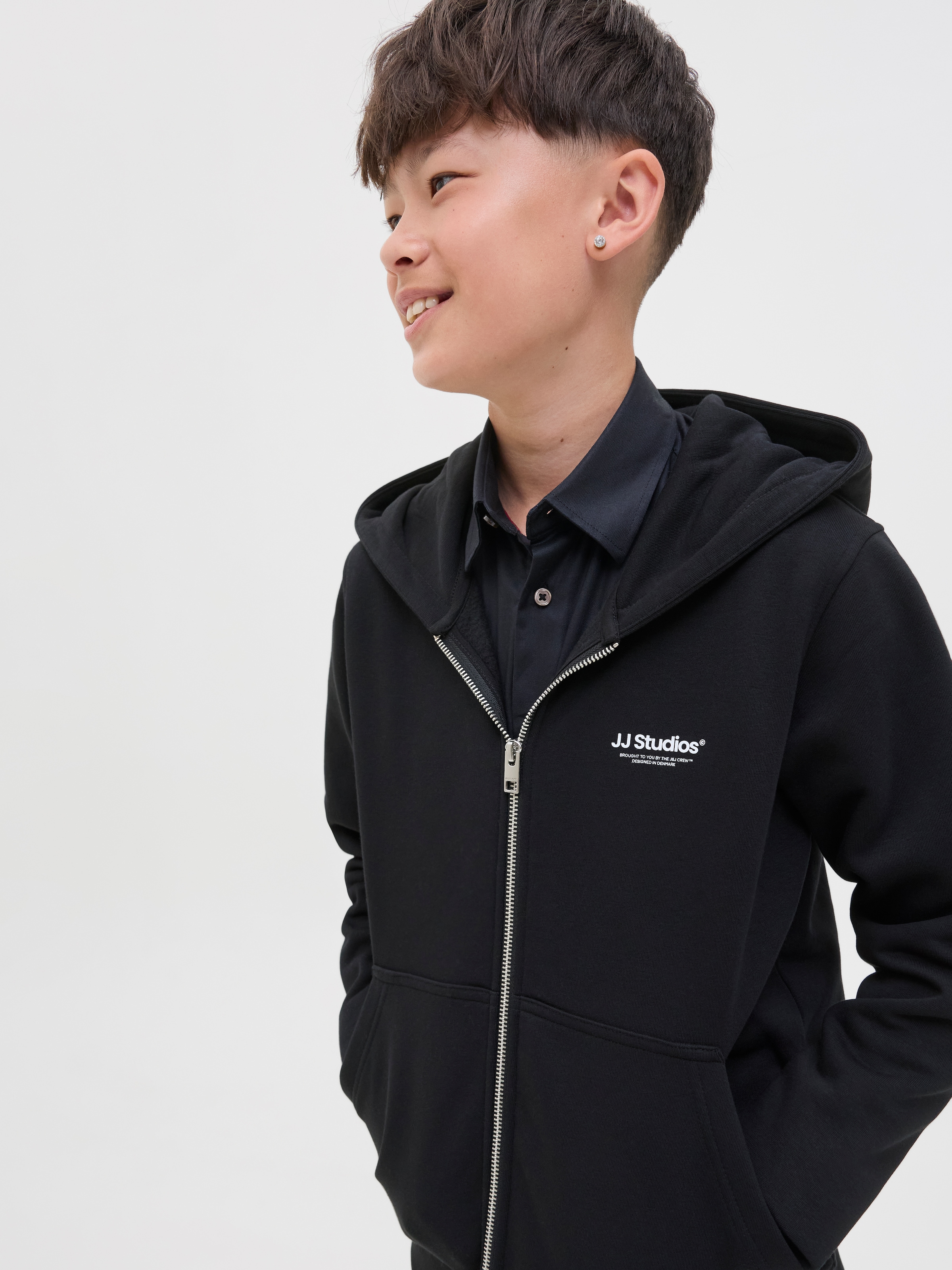 Jack & Jones Junior Kapuzensweatshirt »JJESOHO SWEAT ZIP HOOD NOOS JNR«