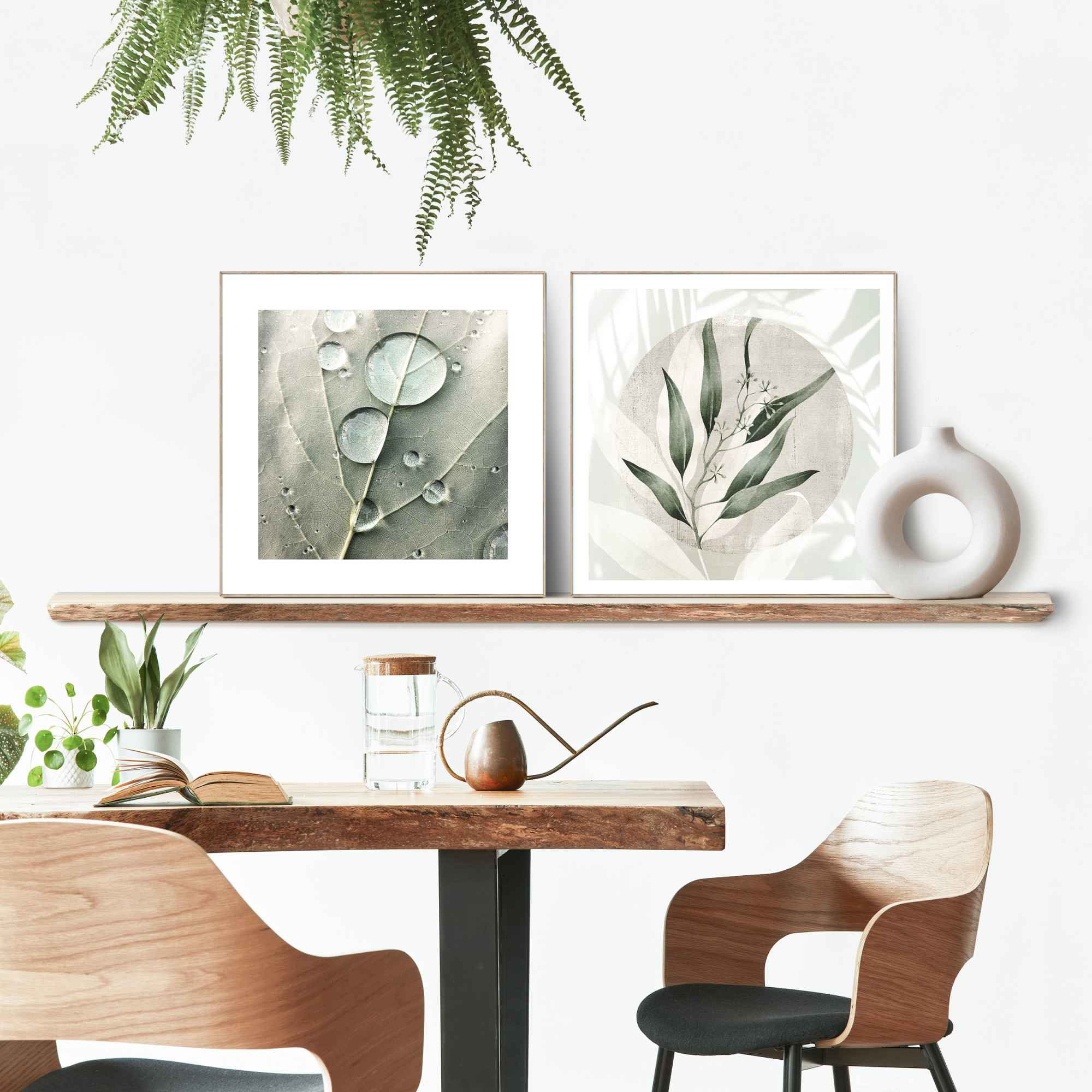 ❤ Reinders! Bild mit Rahmen »Botanisch - Japanischer Nussbaum -«, (2 St.),  Zitat - Familien - Liebe ordern im Jelmoli-Online Shop