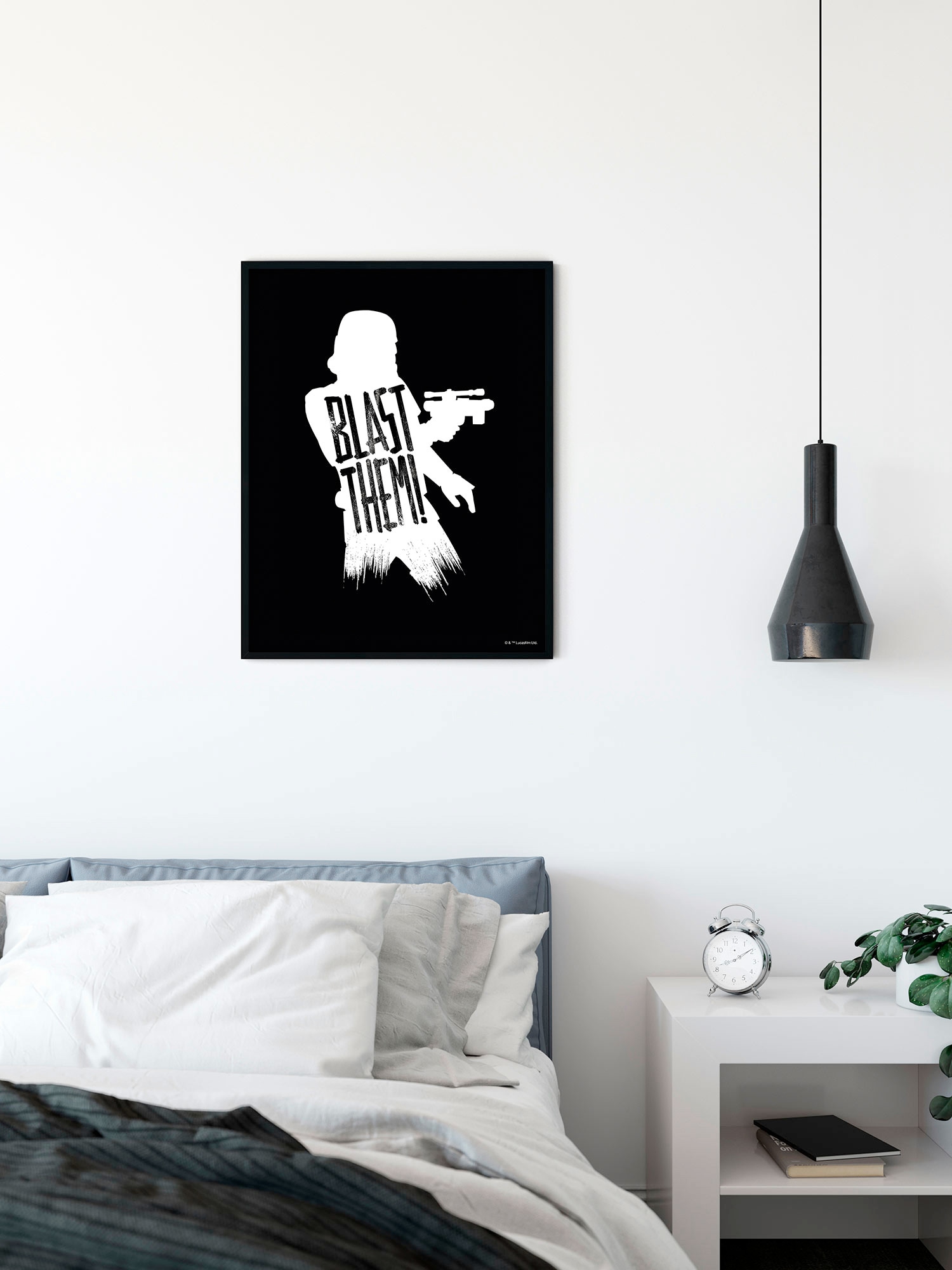Wandbild bestellen Stormtrooper«, im Shop St.), Komar »Star Kinderzimmer, Silhouette Jelmoli-Online (1 ❤ Wohnzimmer Wars Quotes Schlafzimmer,