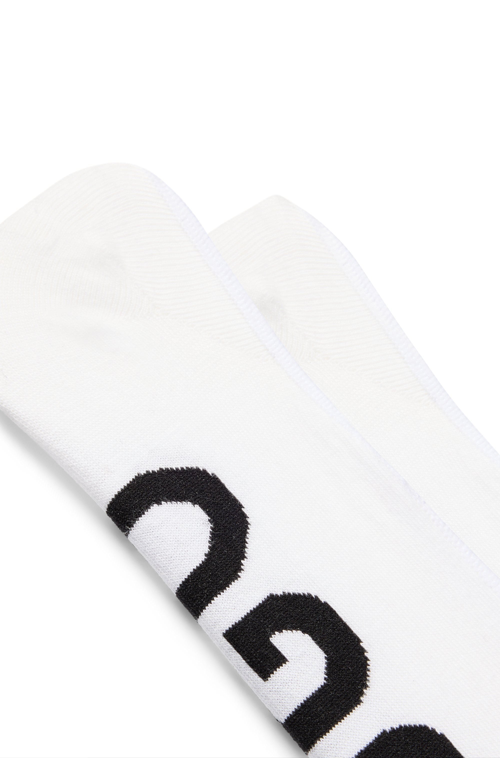 HUGO Underwear Sneakersocken »2P INVISIBLE W«, (Packung, 2 Paar, 2er), mit HUGO Logoschriftzug unter der Sohle