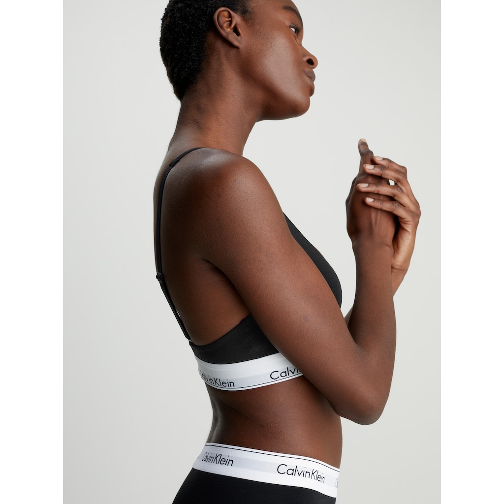 Calvin Klein Underwear Bralette-BH »LIGHTLY LINED BRALETTE«, mit Logobund