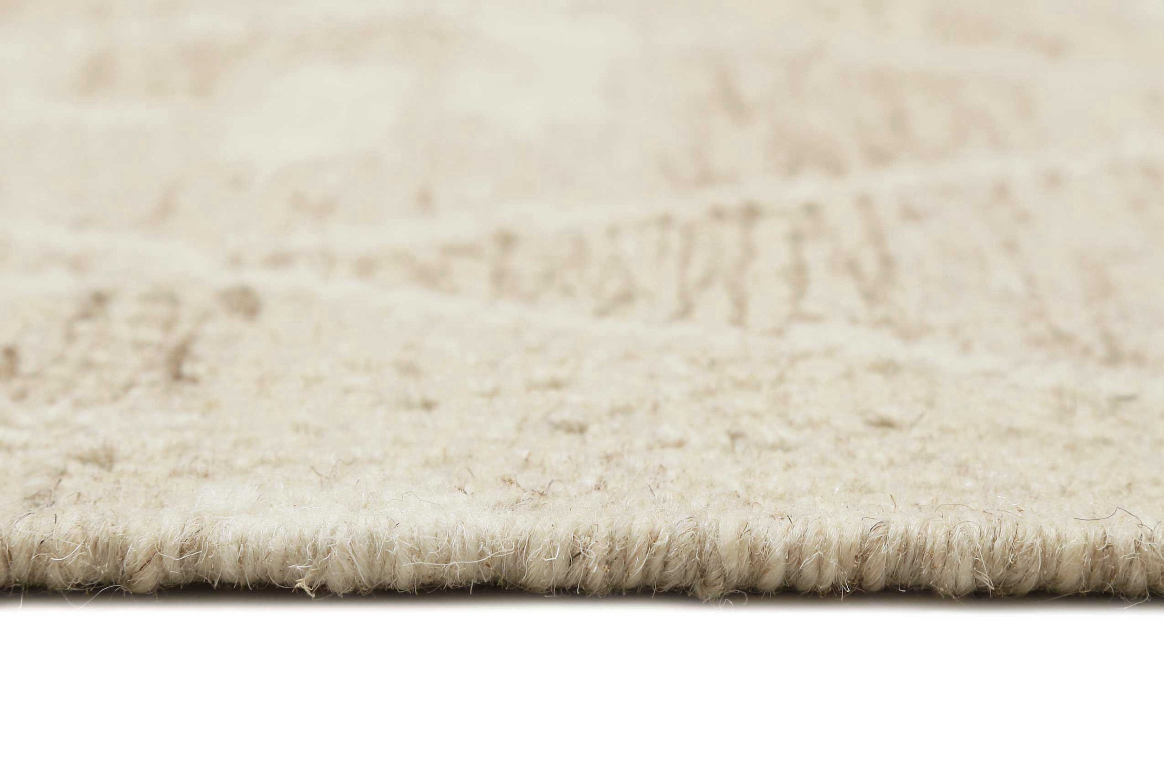 Green Looop Teppich »Vermont GL-82101«, rechteckig, 5 mm Höhe, handgewebter Naturfaserteppich aus 80% Wolle 20% Baumwolle, Wohnzimmer