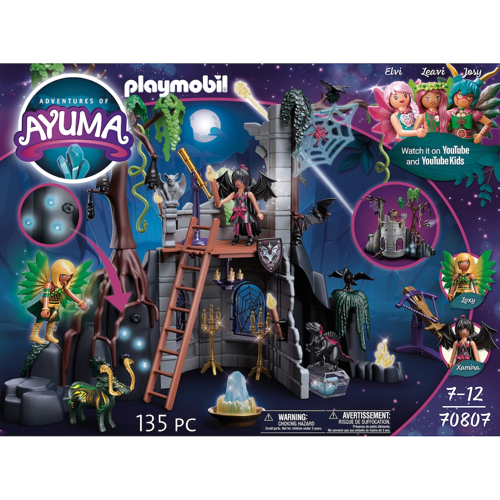 Playmobil® Konstruktions-Spielset »Bat Fairies Ruine (70807), Adventures of Ayuma«, (135 St.)