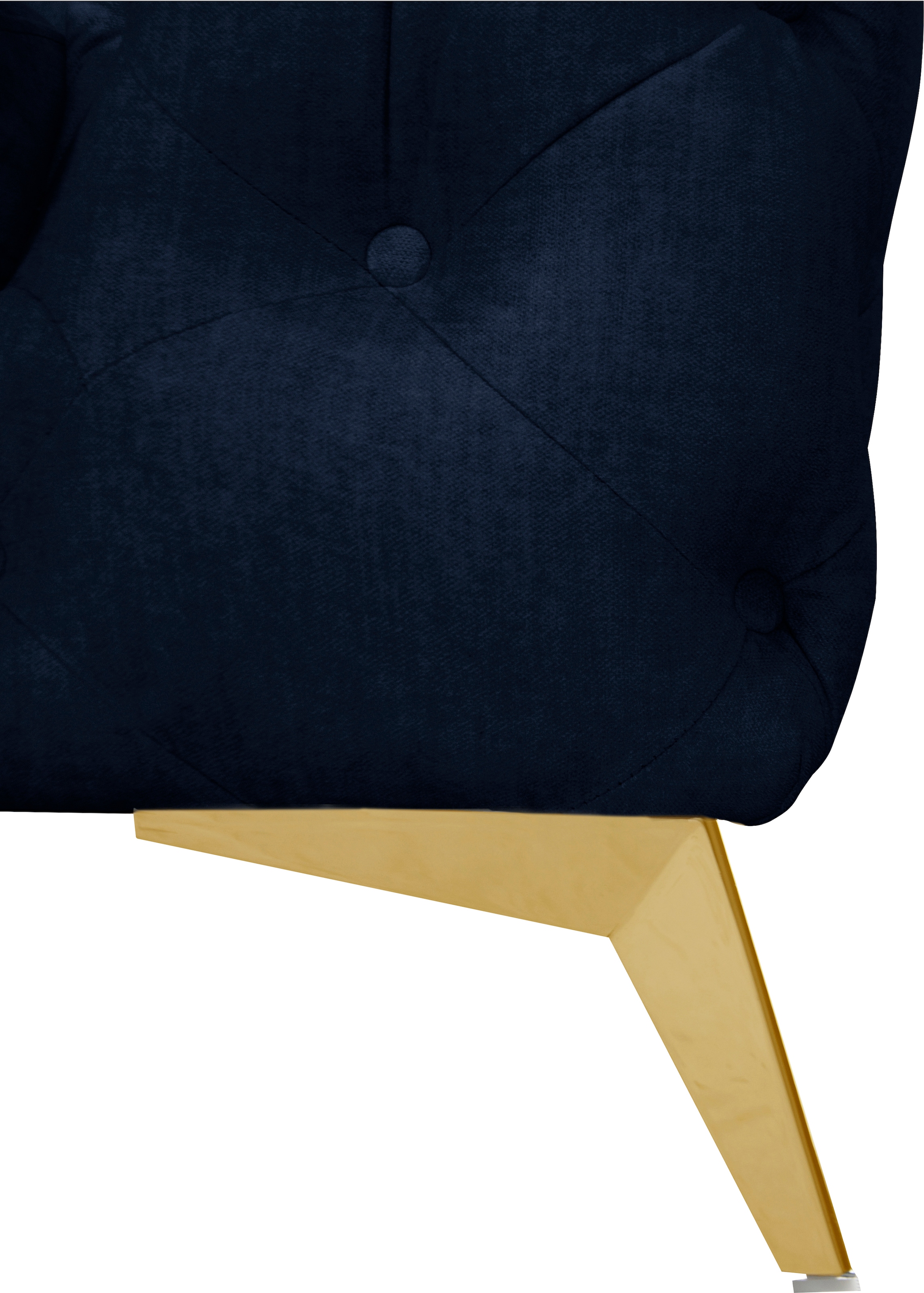Leonique Chesterfield-Sessel »Glynis Sessel«, aufwändige Knopfheftung, moderne Chesterfield Optik, Fussfarbe wählbar