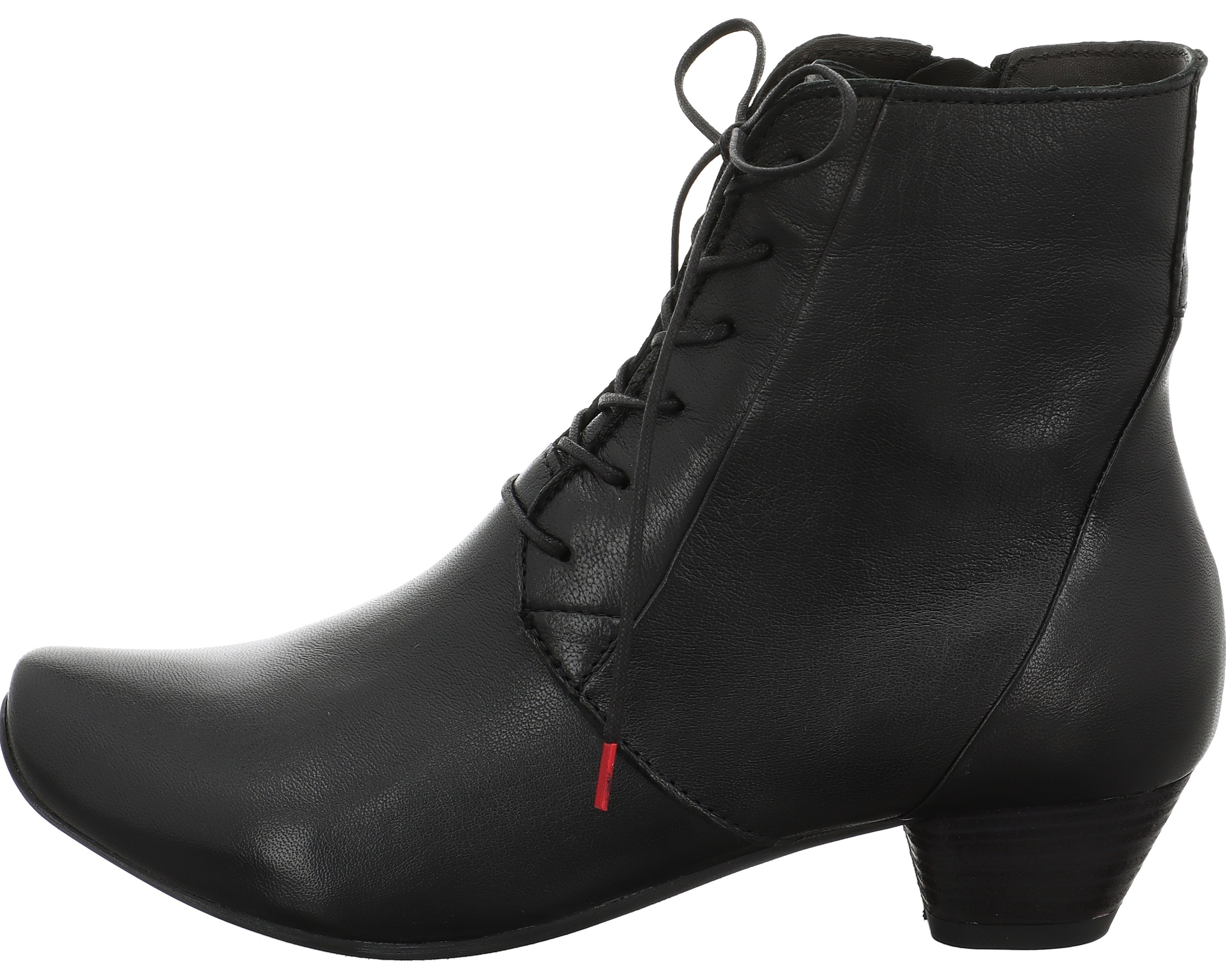 Think! Schnürstiefelette »Aida«, Festtagsschuh, Stiefelette aus vegetabil gegerbtem Leder