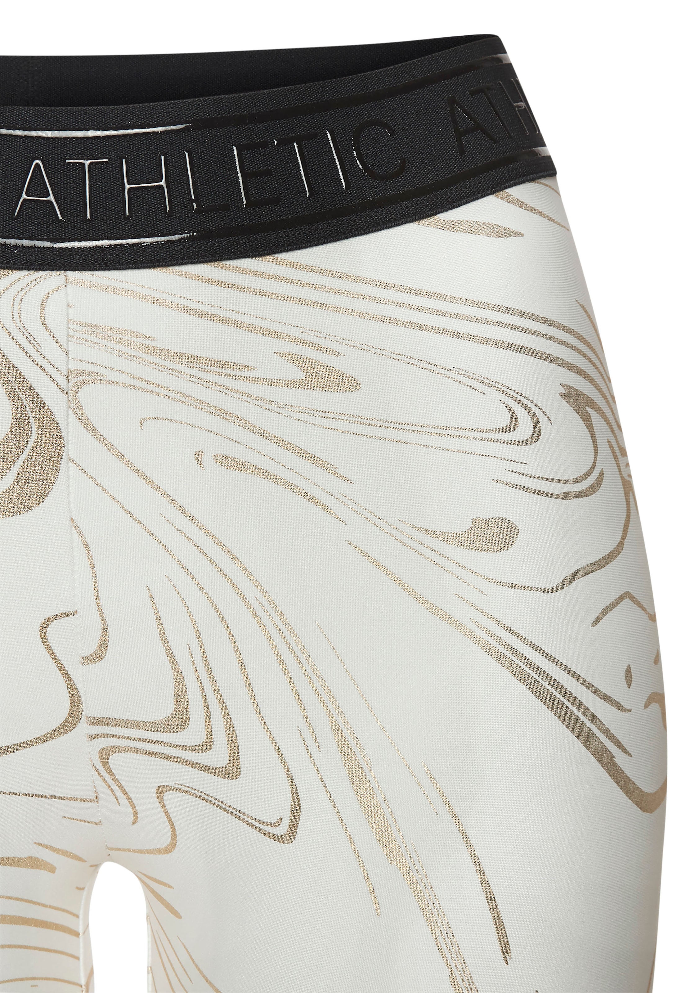 LASCANA ACTIVE Funktionsshorts, mit glänzendem 3D Schriftzug auf dem Bund