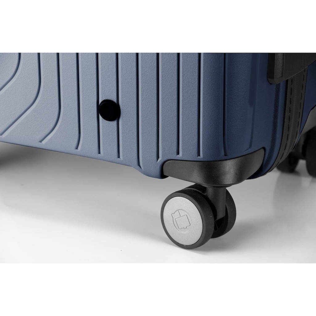 Hauptstadtkoffer Hartschalen-Trolley »TXL, 76 cm, dunkelblau«, 4 Rollen