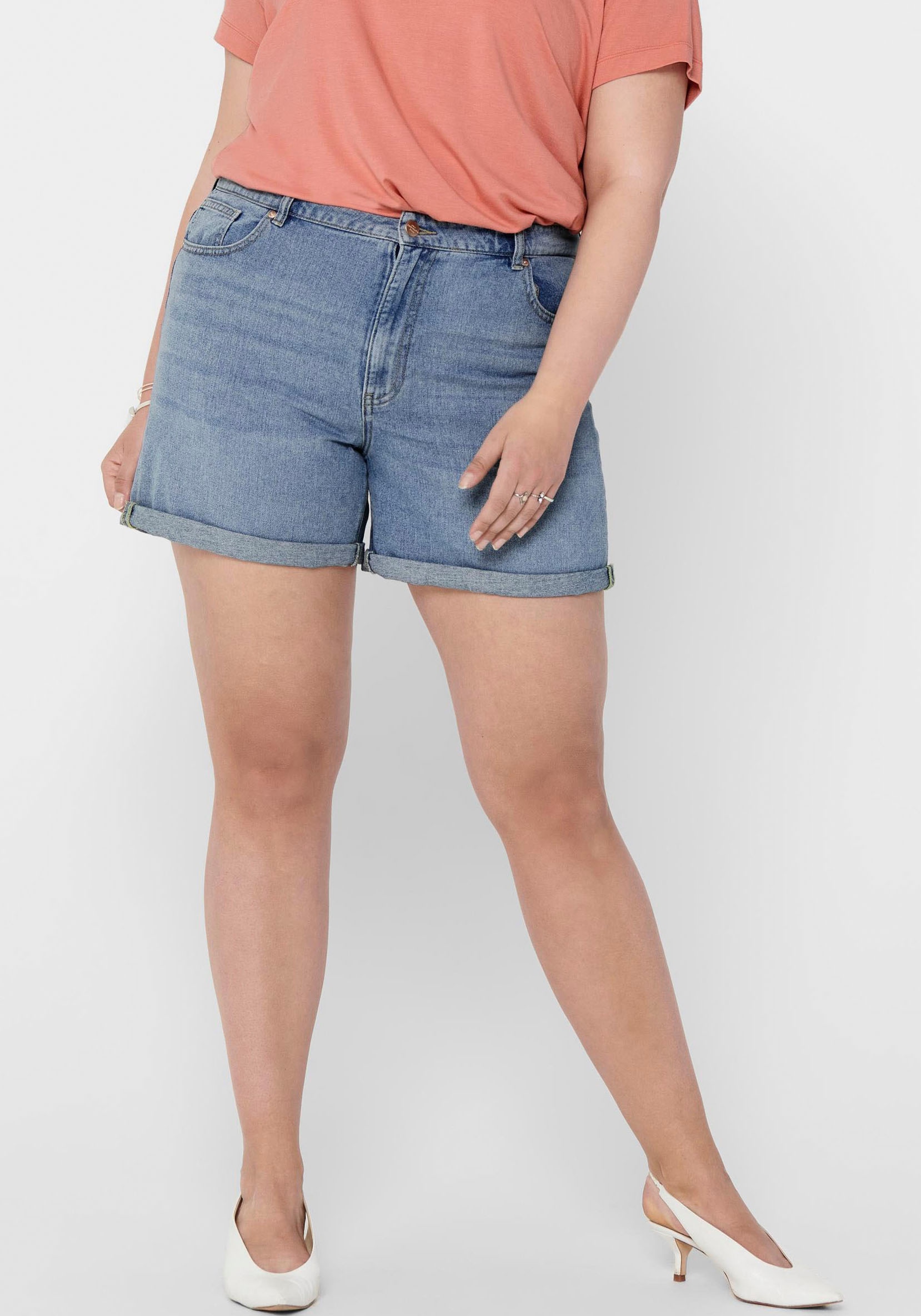 ONLY CARMAKOMA Jeansshorts »CARHINE REG SHORTS DNM« kaufen