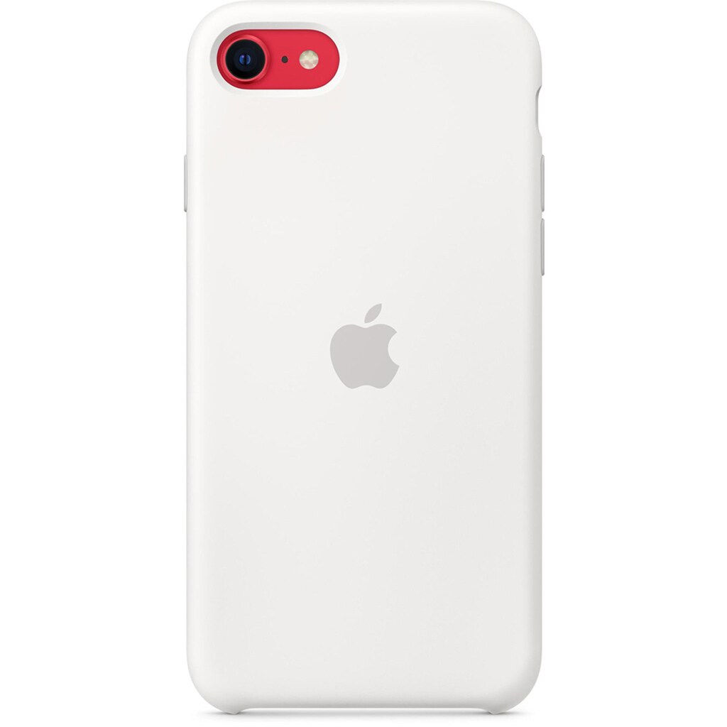 Apple Smartphone-Hülle »Apple iPhone SE 2020 Silicone Case White«, iPhone SE (2. Gen)