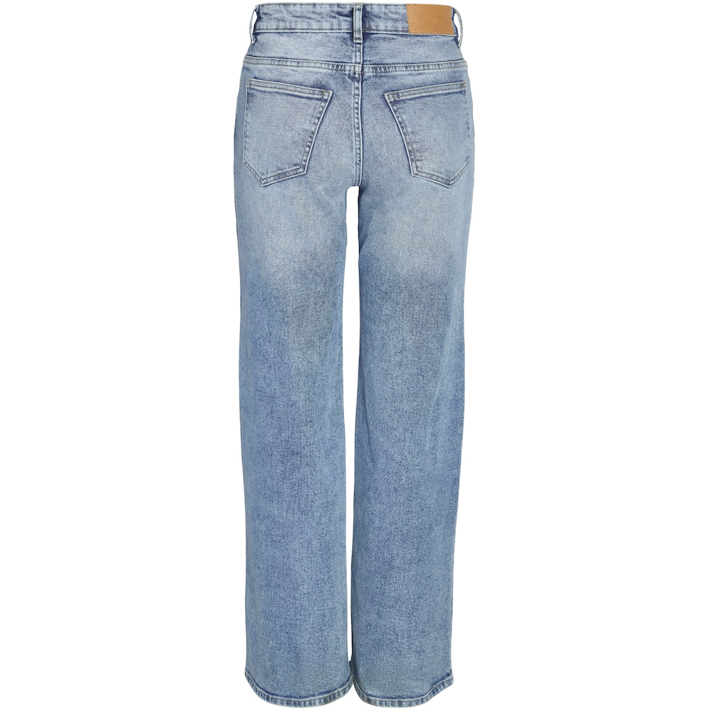 Noisy may Straight-Jeans »NMYOLANDA NW WIDE JEANS AZ236LB NOOS«