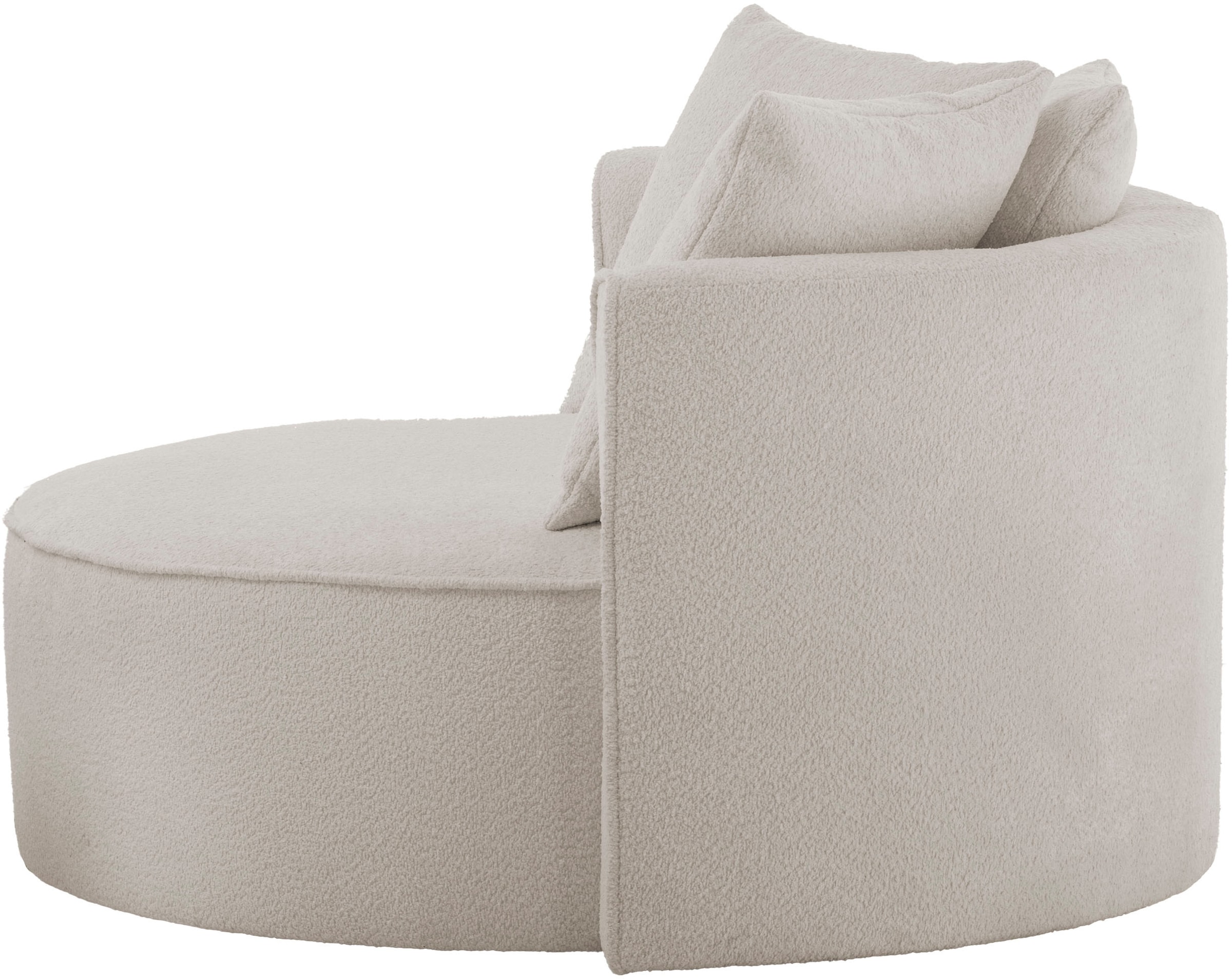 LeGer Home by Lena Gercke XXL-Sessel »Isalie, Lesesessel, Loveseat, inklusive Zierkissen«, extra grosse Sitzfläche, optional mit Hocker, Cord, Samt, Bouclé