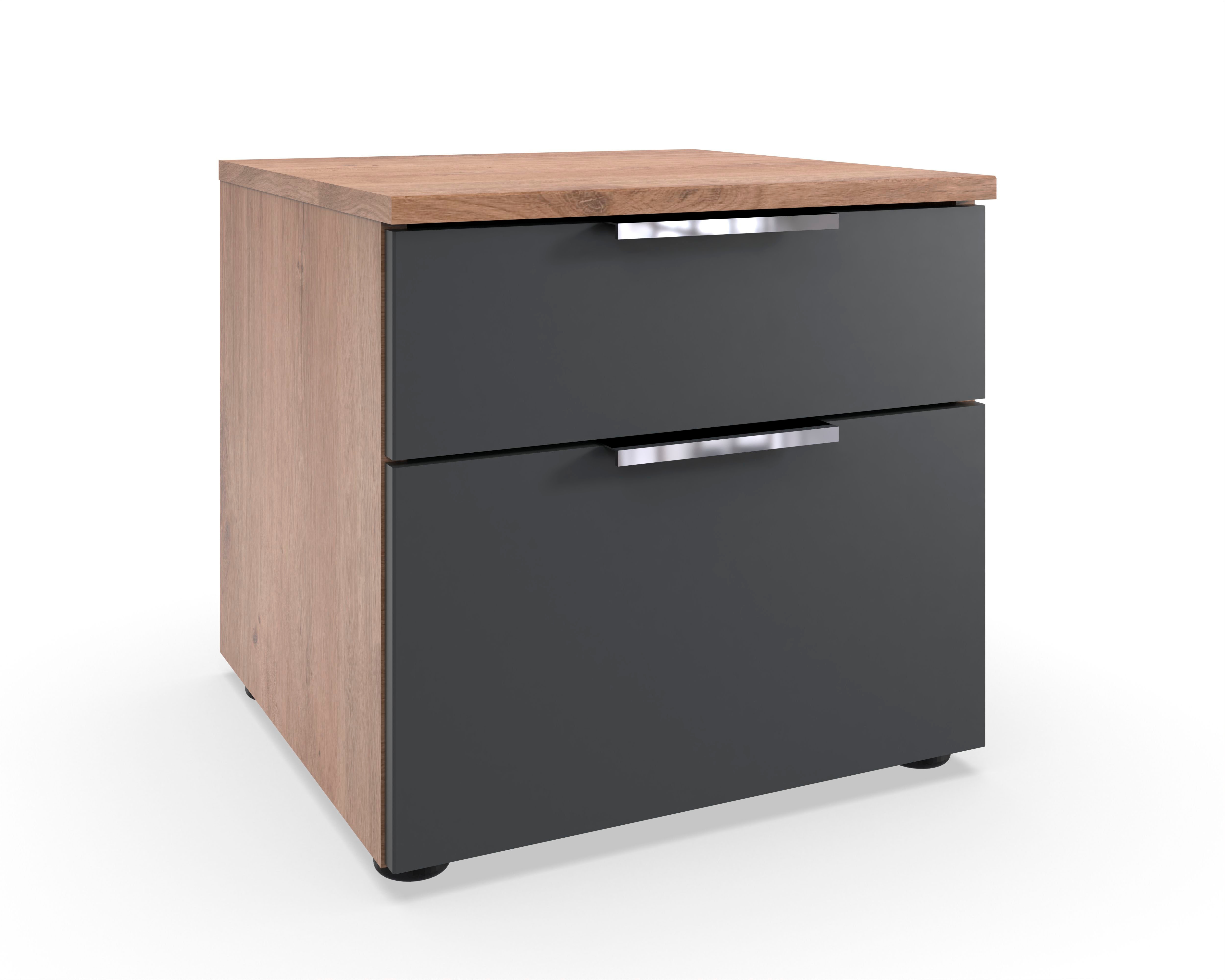 Wimex Nachtkommode "Level by fresh to go" 2 Schubladen mit soft-close Funktion, 41cm breit, 39cm hoch