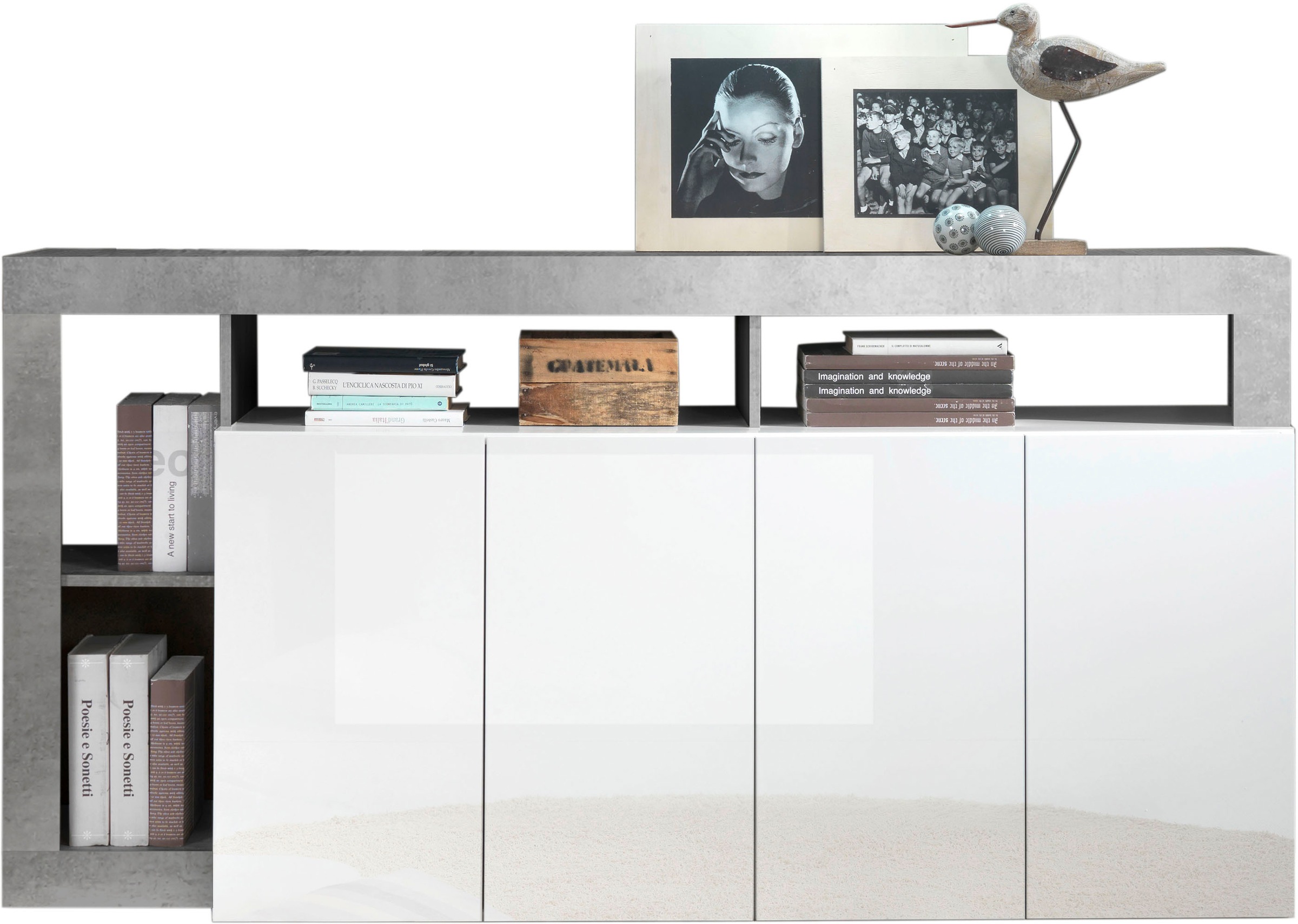 INOSIGN Sideboard »Hamburg«, Breite 184 cm