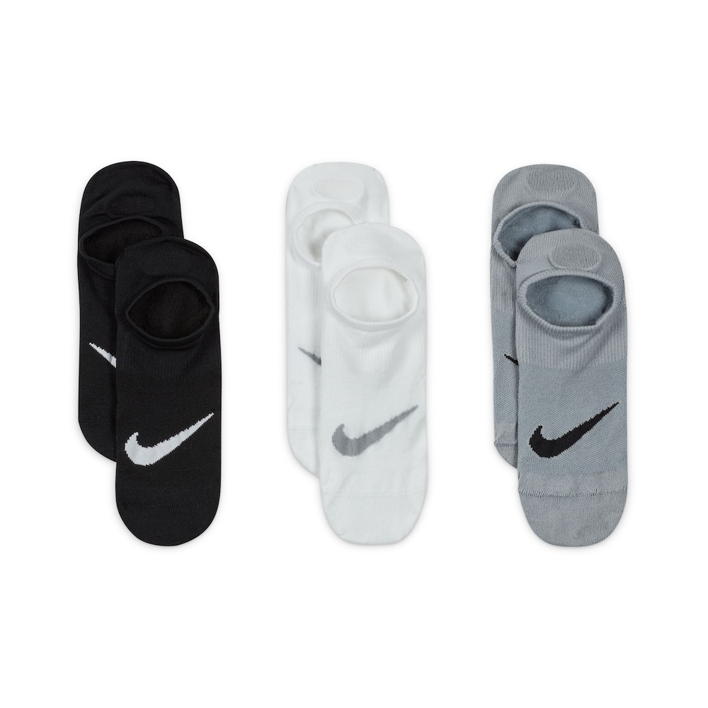 Nike Füsslinge, (3 Paar)