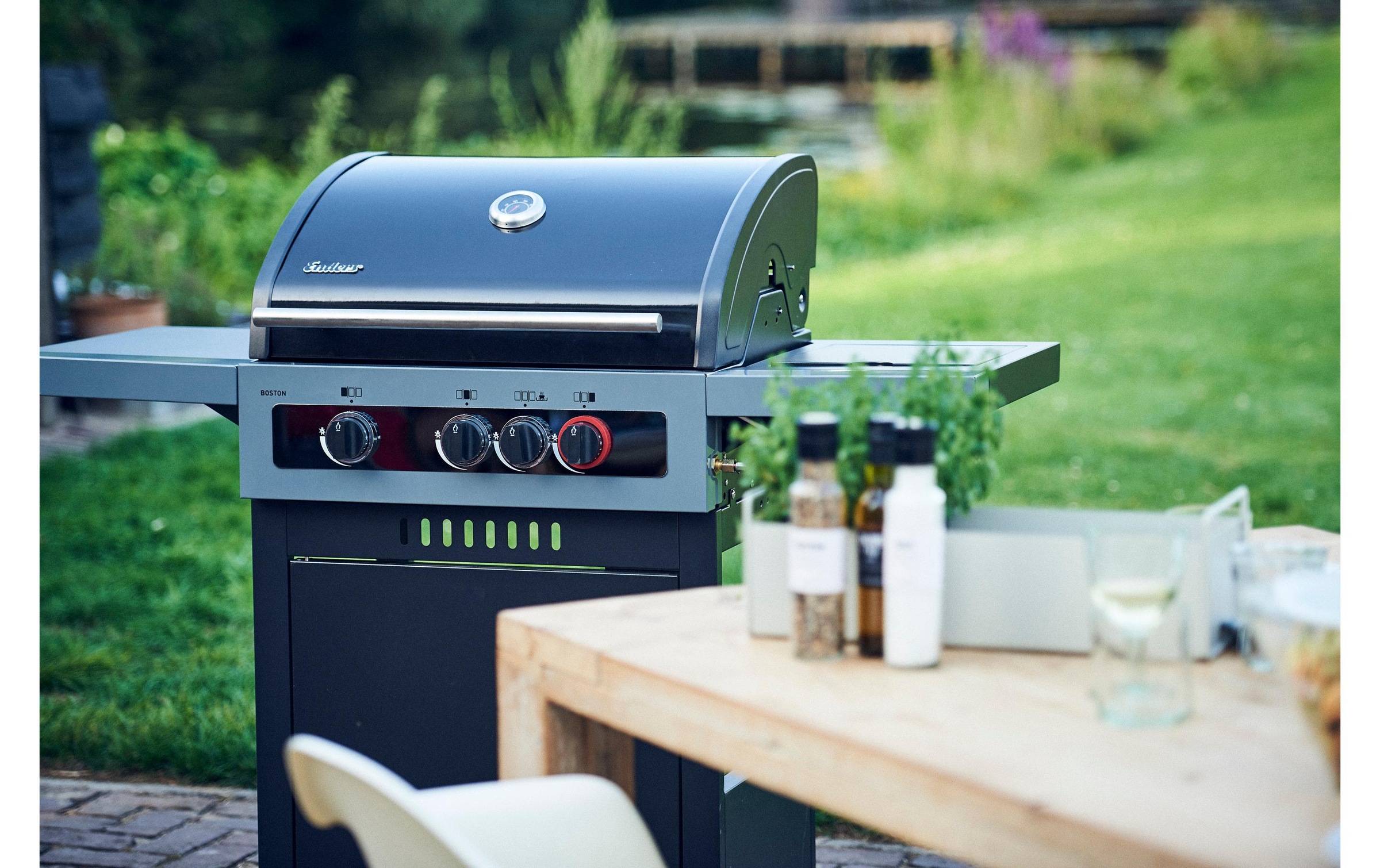 Enders® Gasgrill »Boston Black 3 K Turbo«