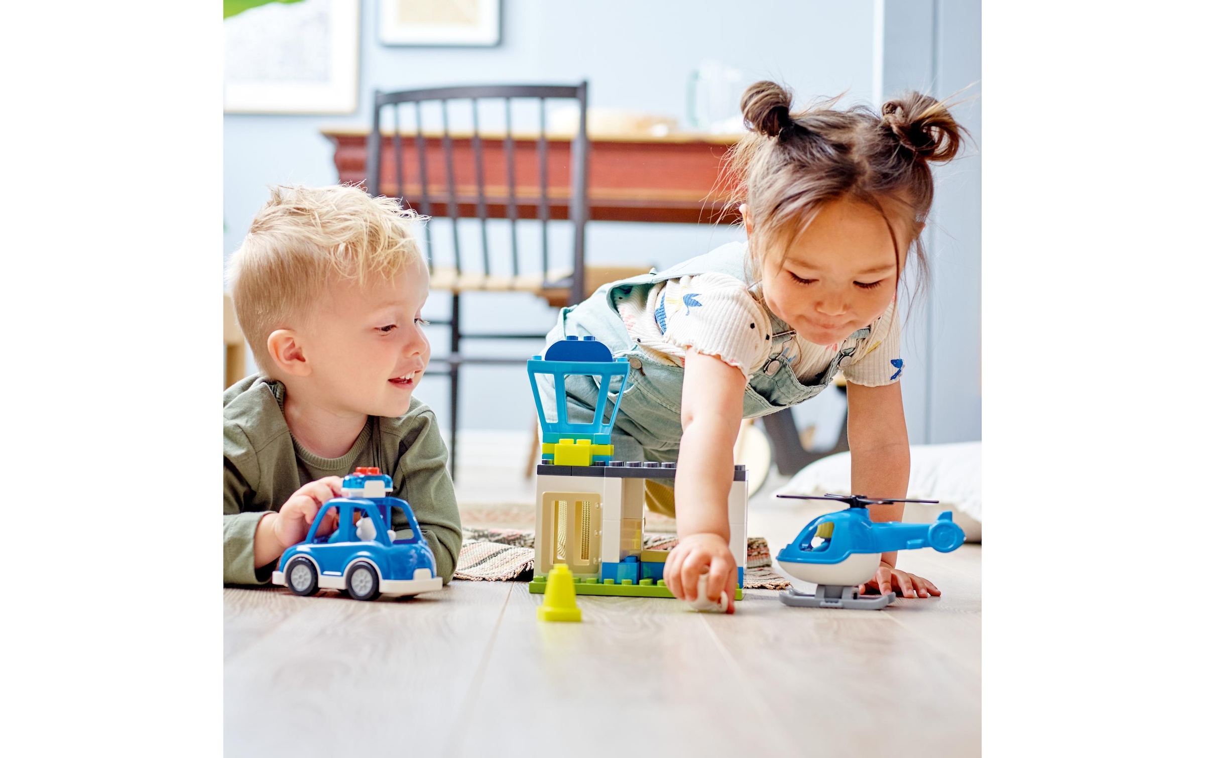 LEGO® Spielbausteine »LEGO DUPLO Polizeistation mit Hub«, (40 St.)