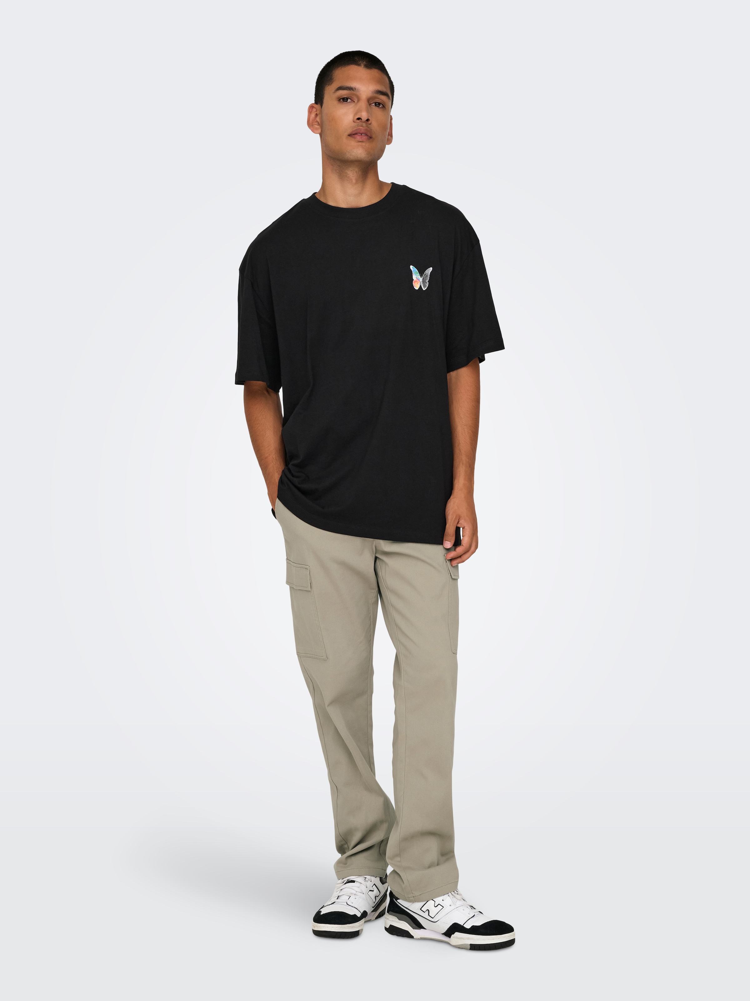 ONLY & SONS Cargohose »ONSNICKY CARGO STRAIGHT 0241 PANT NOOS«