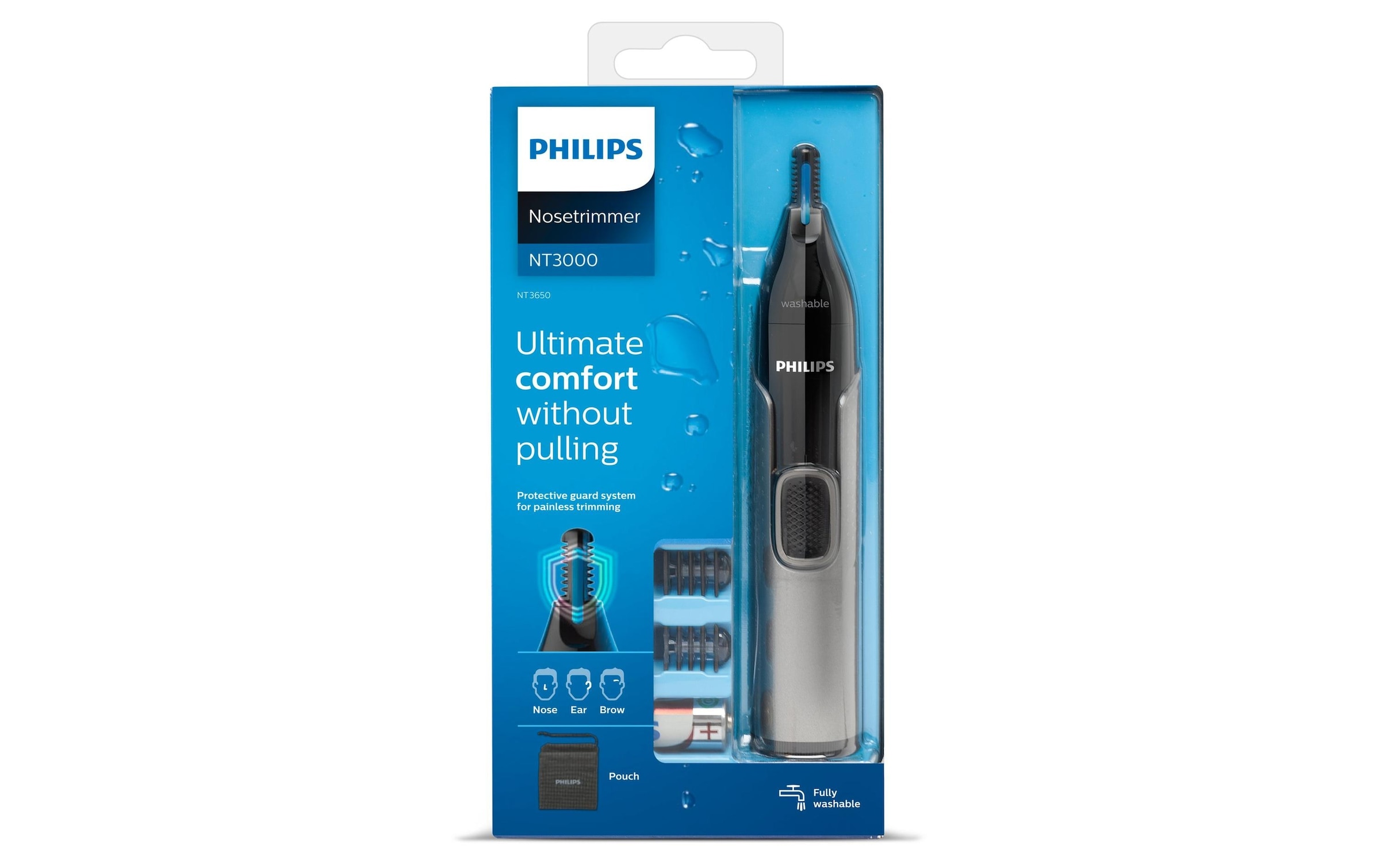 Philips Nasen- und Ohrhaartrimmer »Series 3000 NT3650«