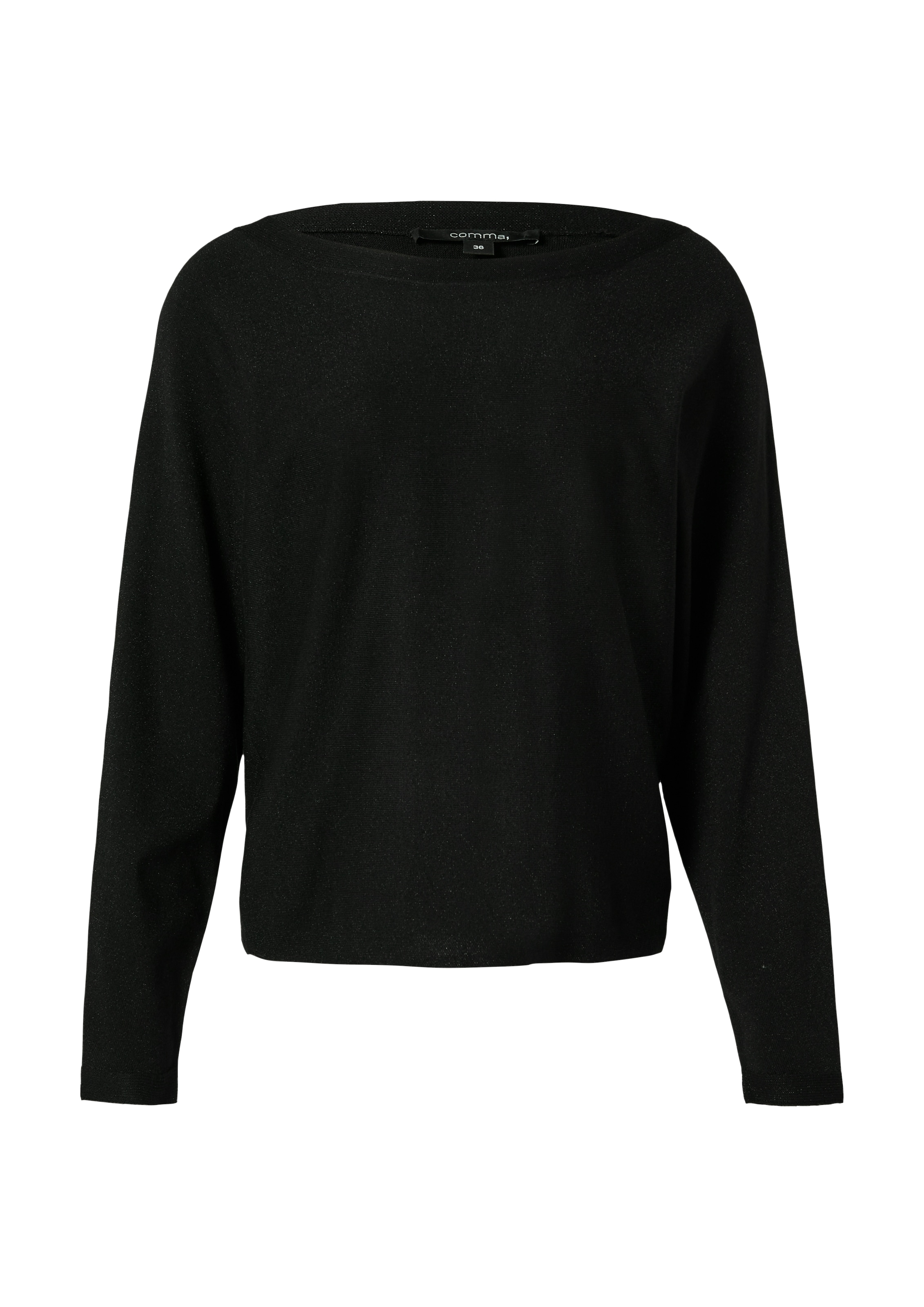 Comma Strickpullover, mit Glitzergarn