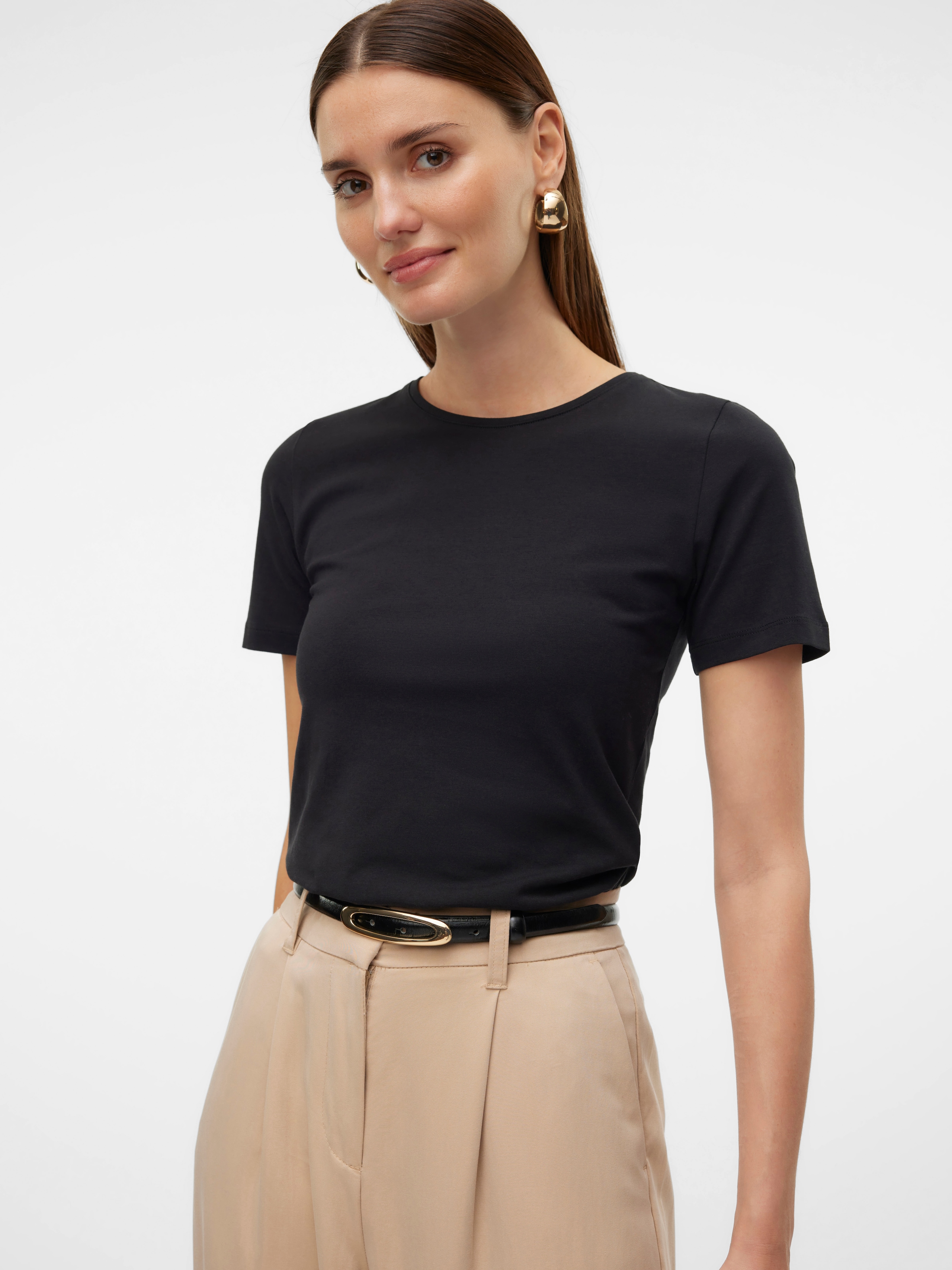 Vero Moda Kurzarmshirt »VMLULU SS TOP JRS GA NOOS«