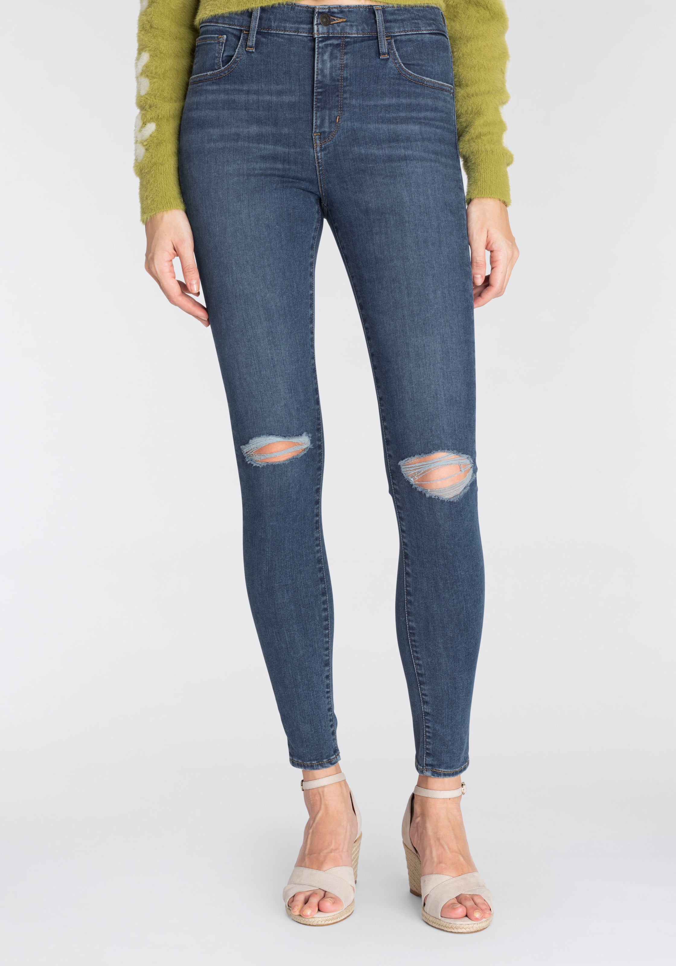 high rise super skinny levi's 720