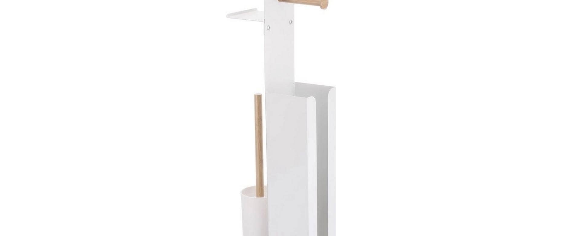 spirella WC-Garnitur »Yoni«, aus Stahl-Bambus