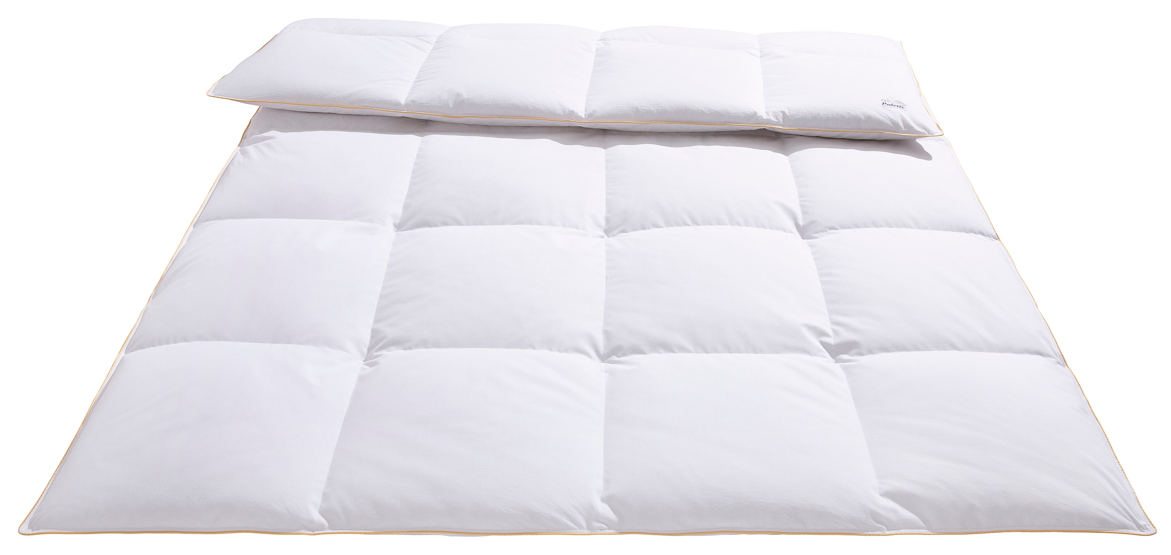 Balette Daunenbettdecke "Edition 140 Jahre, Bettdecken für Sommer & Winter, Ganzjahresdecke" warm Füllung 100% Daunen 1 Stk. tlg. Bettdecke 135x200 cm, 155x220 cm & weitere Größen, Made in Germany