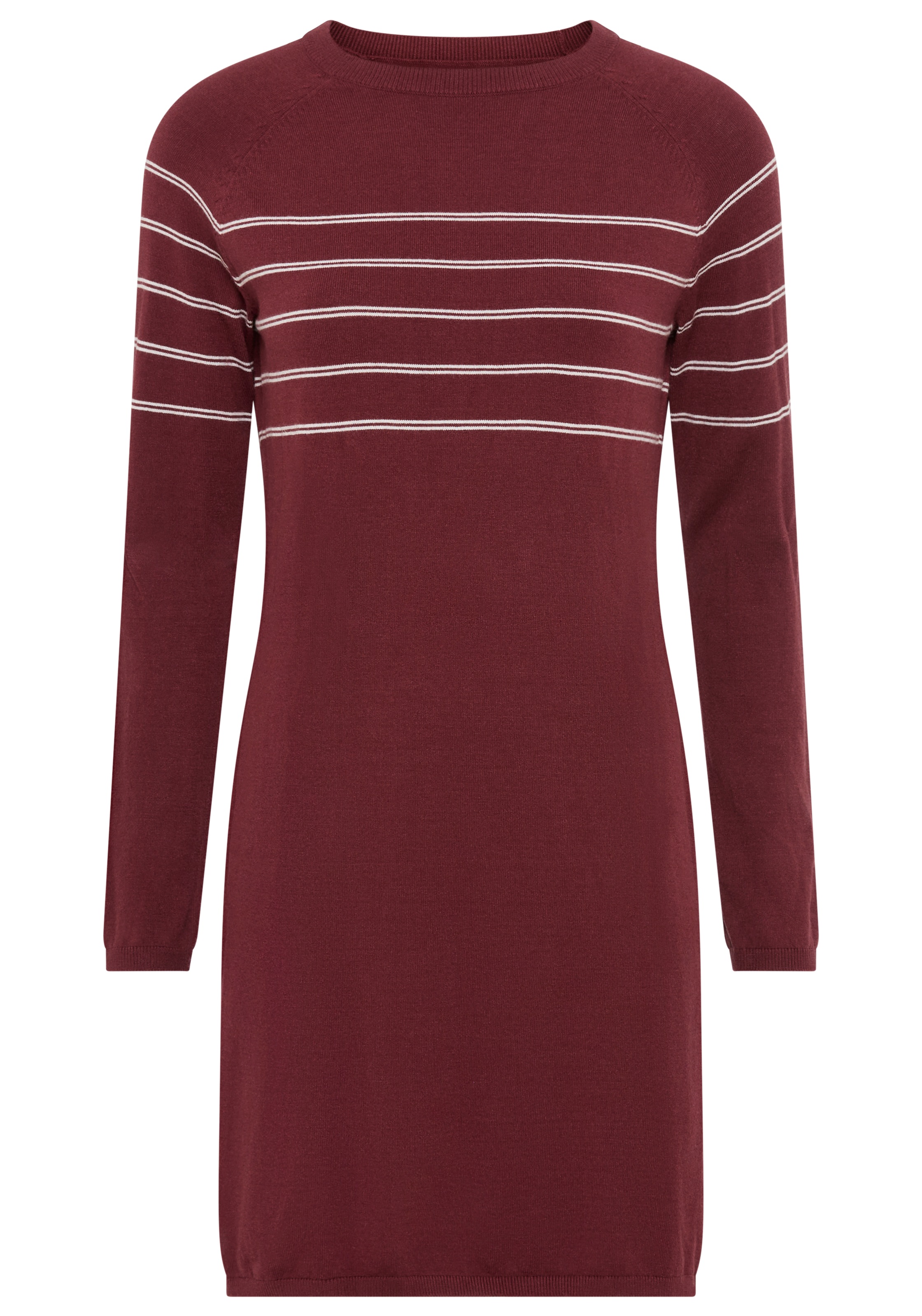 Laura Scott Strickkleid, in figurnaher Form mit Zierstreifen