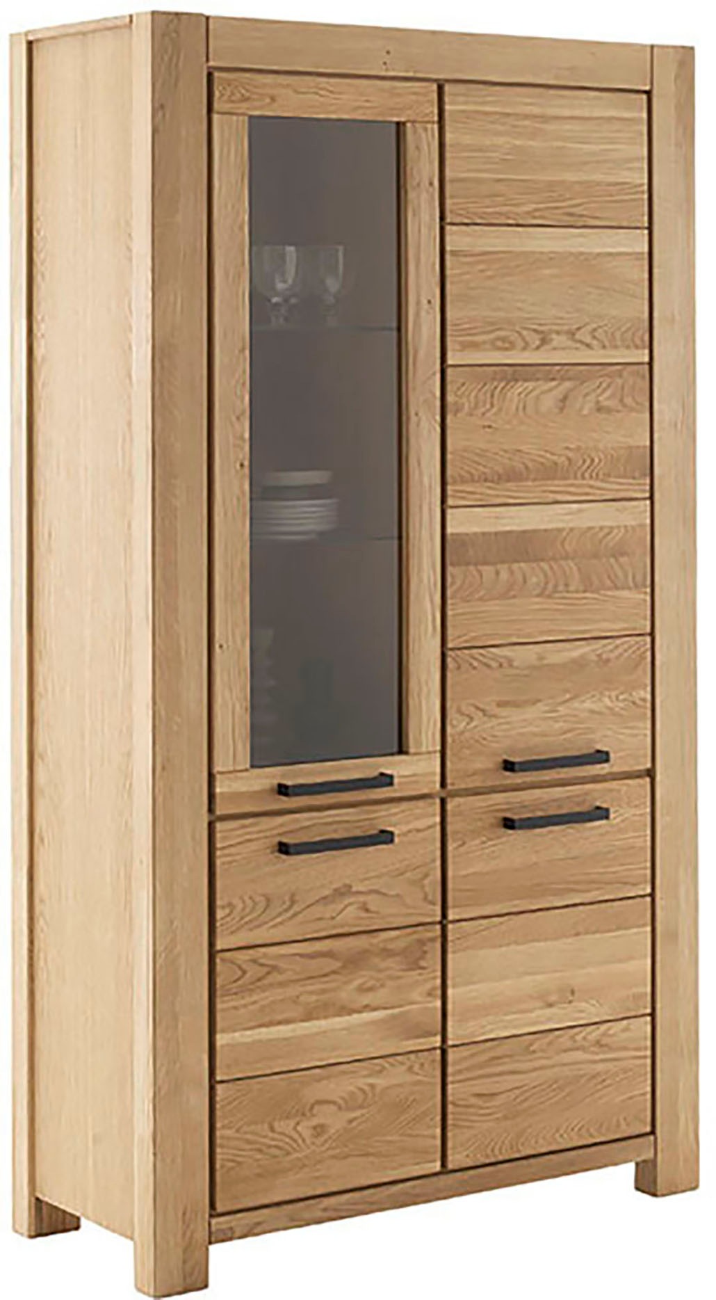 MCA living Vitrine »SILIAS Vitrine gross«, (1 St.), gedämpfte Türen