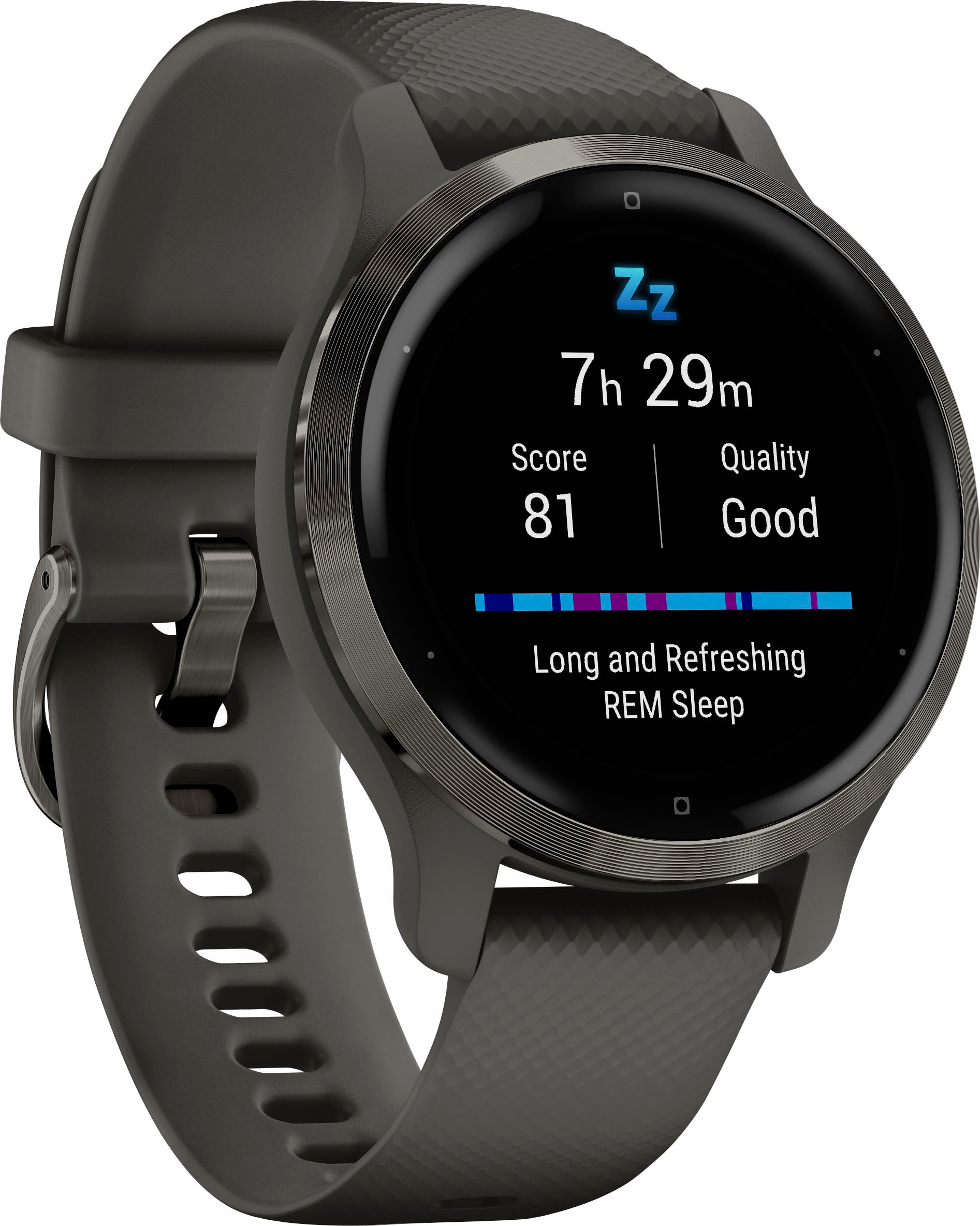 Garmin Smartwatch »Venu 2S«, (2,8 cm / 1,1 Zoll), 8 GB, 25 vorinstallierten Sport-Apps