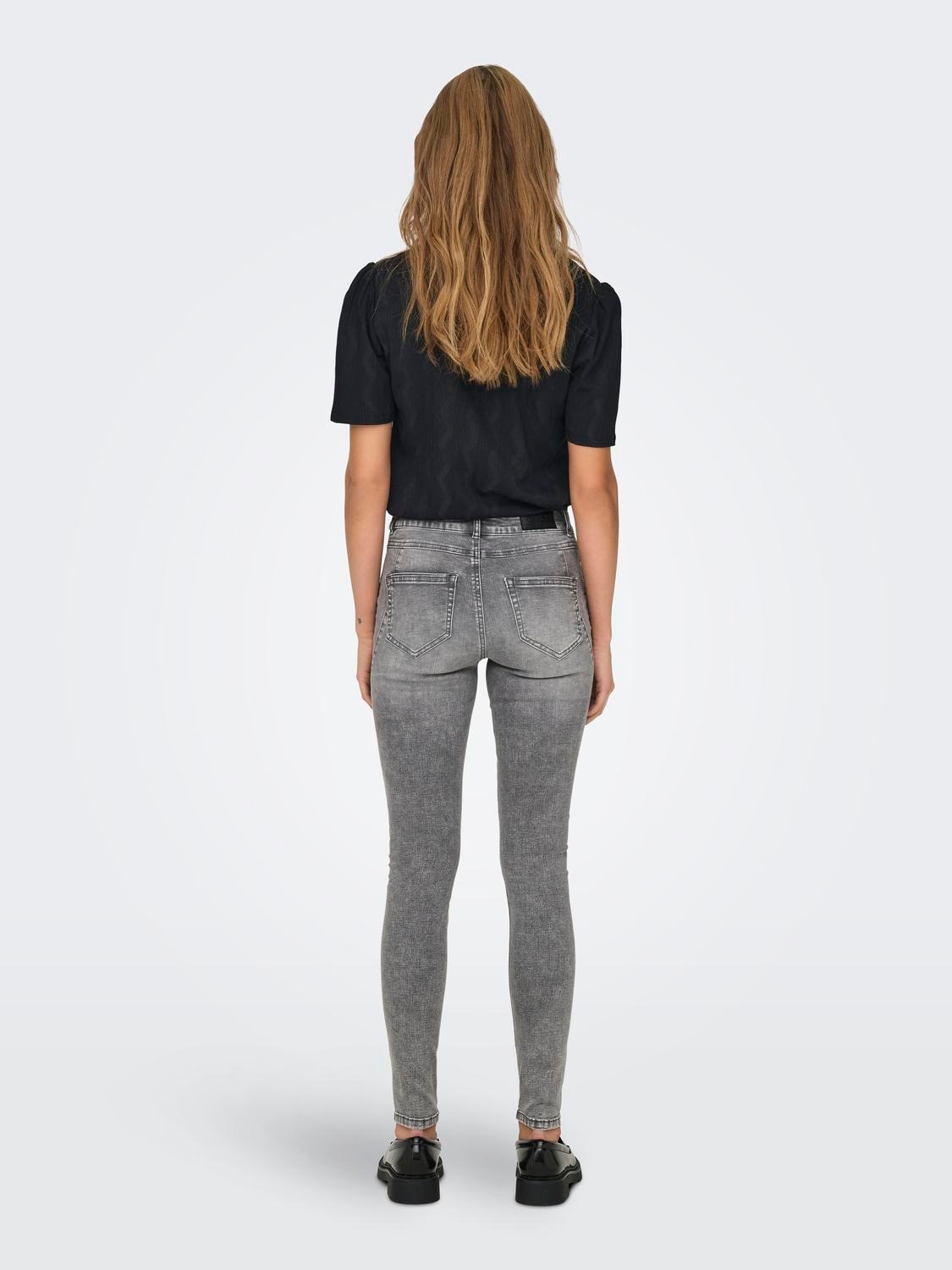 ONLY Skinny-fit-Jeans »ONLWAUW MID WAIST SK LANK COIN PKT DNM X«
