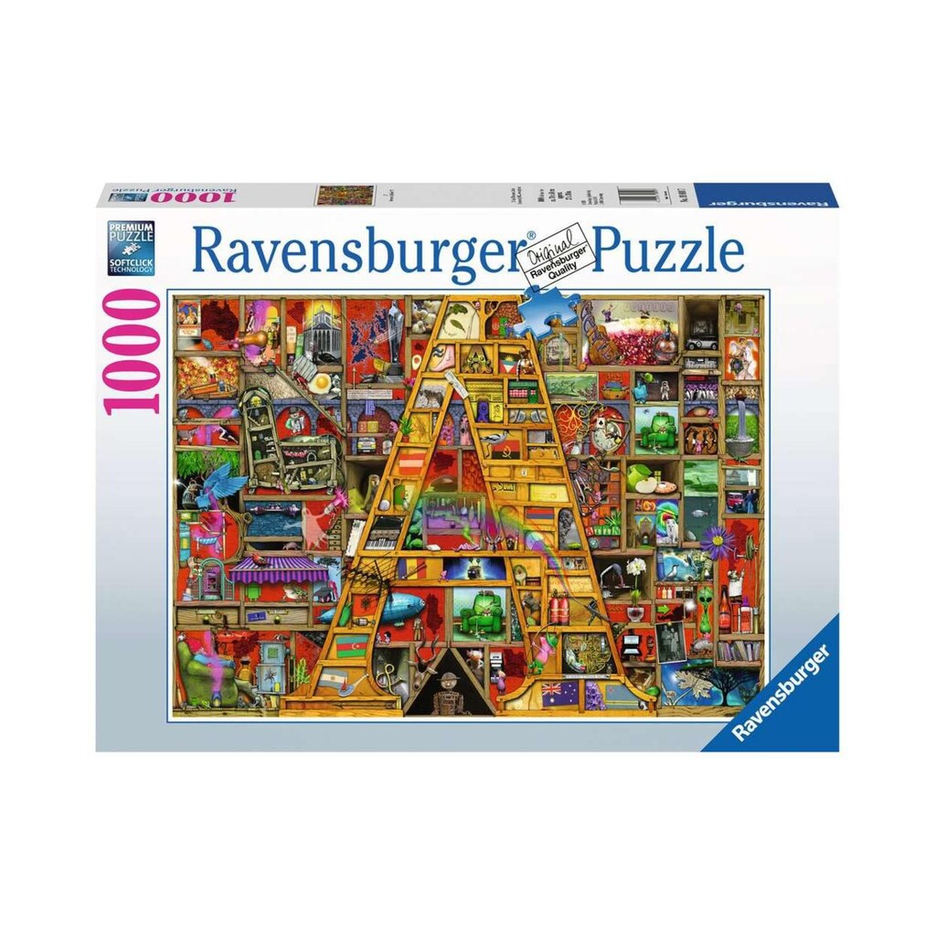 Ravensburger Puzzle »Puzzle Awesome Alphabet«, (1000 tlg.)