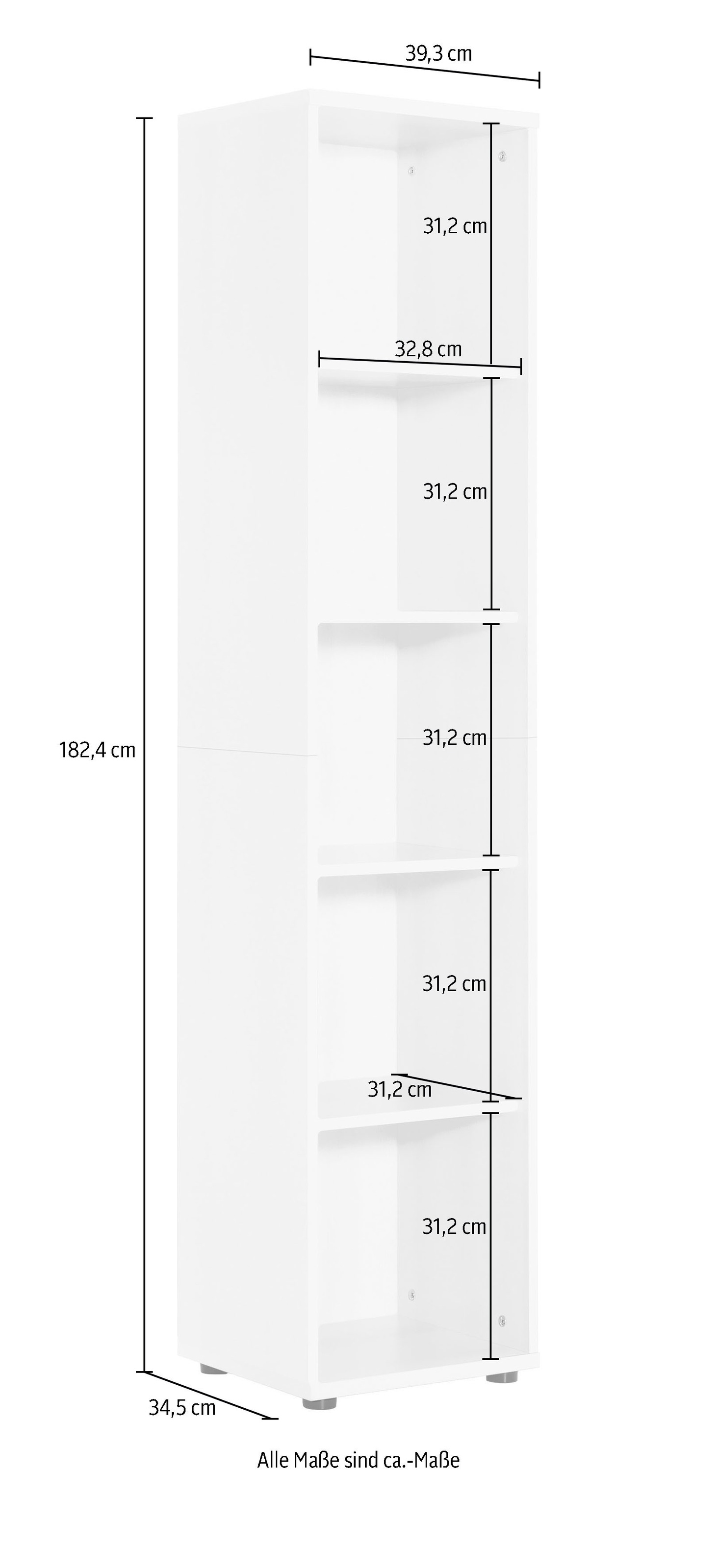 Schildmeyer Aktenregal "Serie 200,Aktenregal, Made in Germany, B: 39,3 cm" Solide Verarbeitung - Dieses Produkt ist in Deutschland gefertigt