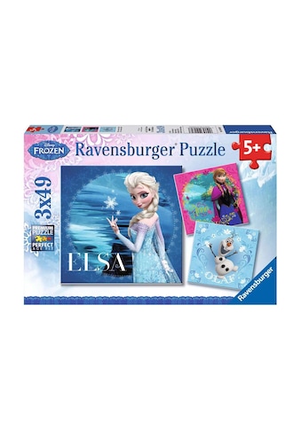 Puzzle »DFZ: Elsa, Anna & Olaf«, (49 tlg.)