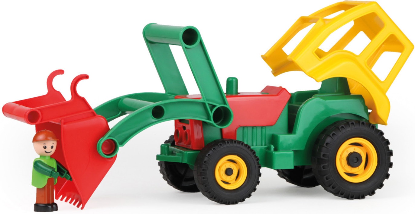 Lena® Spielzeug-Traktor »Aktive«, mit Frontschaufel; Made in Europe