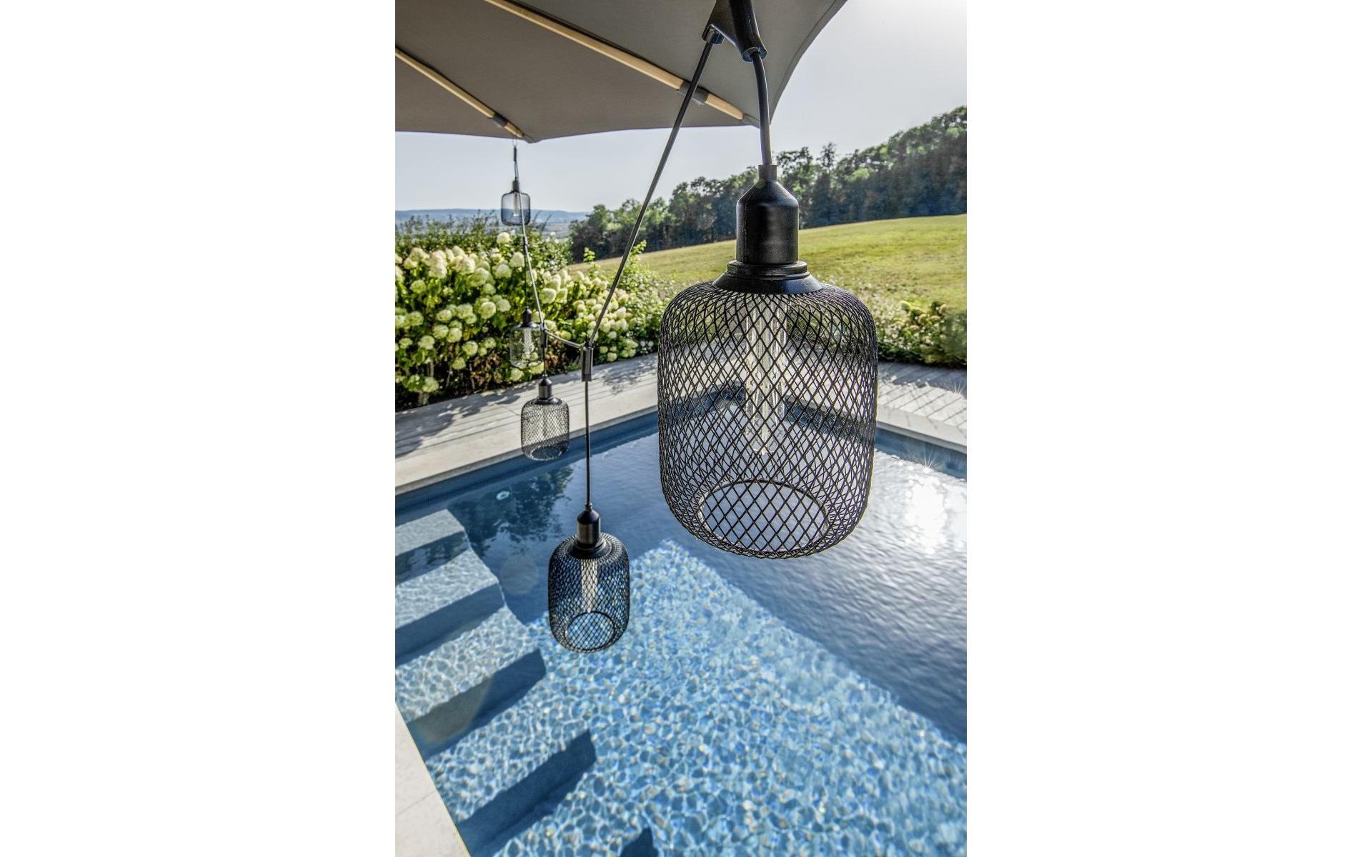 STT LED-Lichterkette »Solar Protect 5 200 cm, Schwarz«, 5 St.-flammig