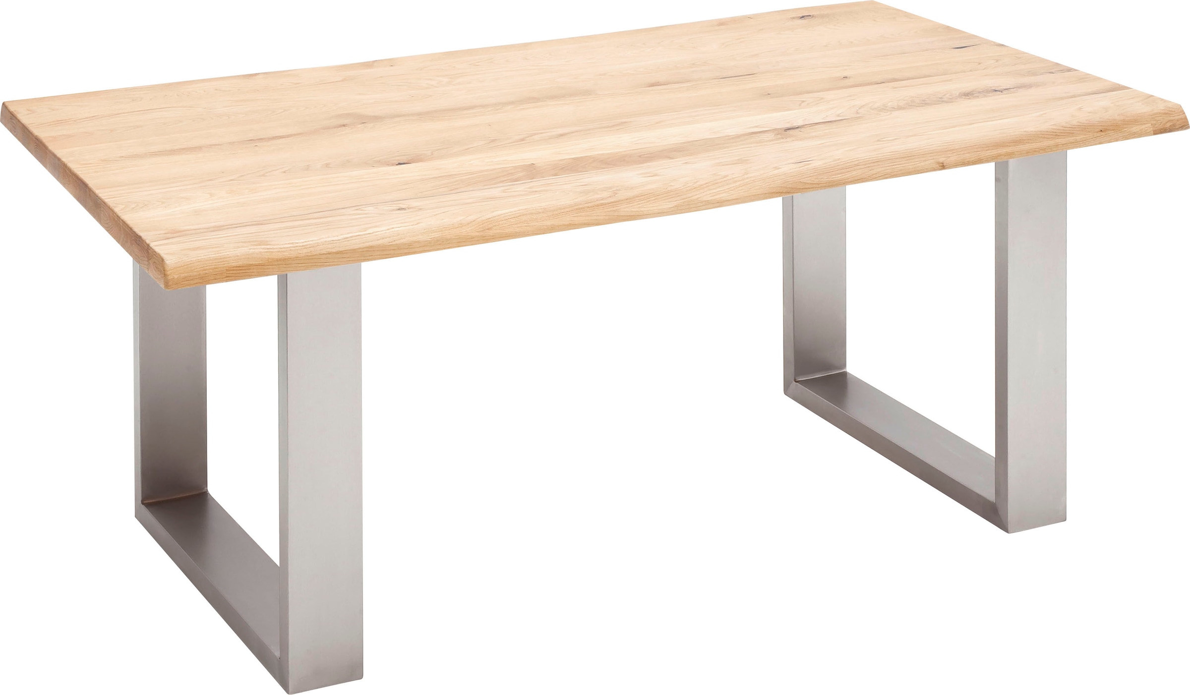 MCA furniture Esstisch »Greta«, Esstisch Massivholz mit Baumkante oder  grader Kante online kaufen | Jelmoli-Versand