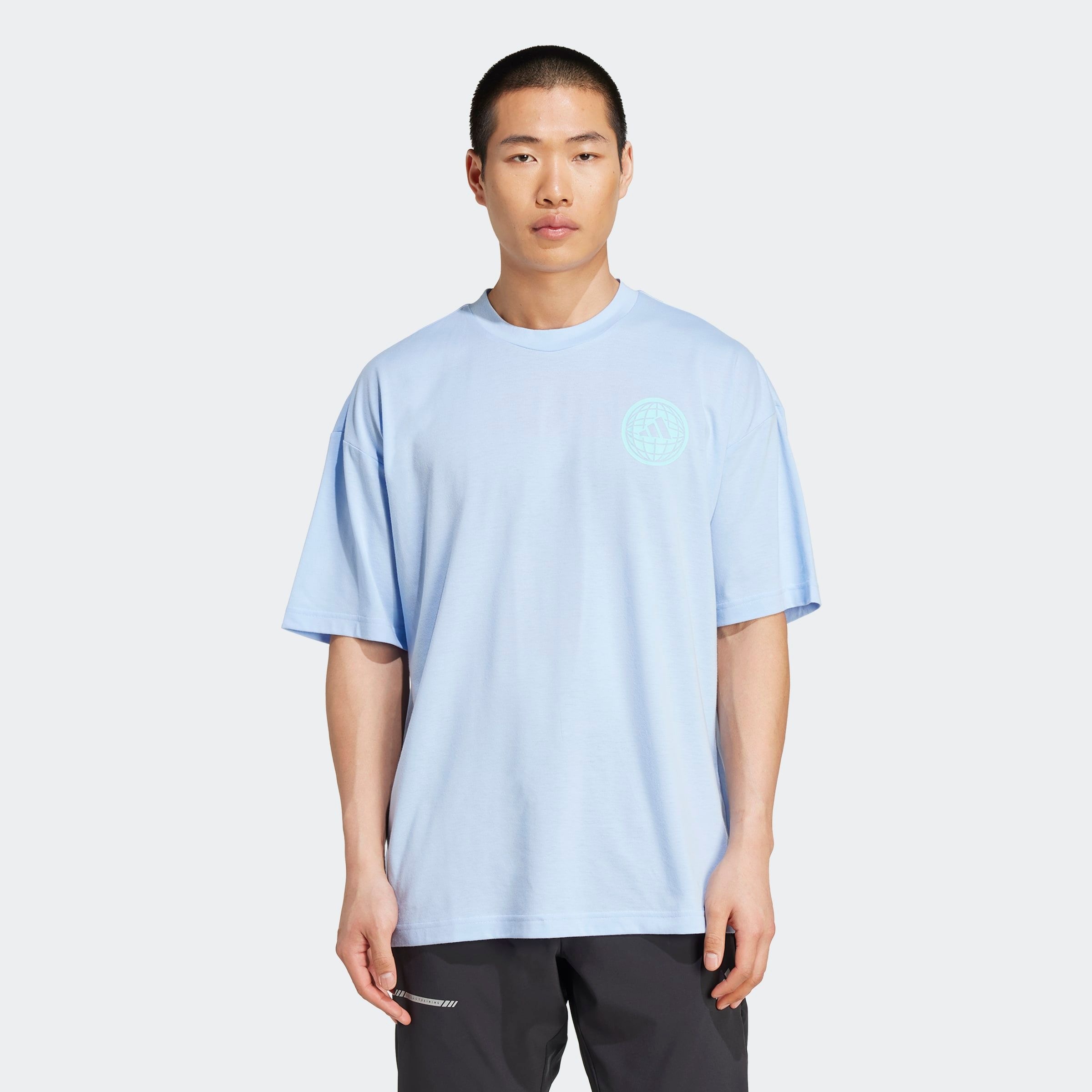 adidas Performance T-Shirt "GFX TEE GLOB Q3"