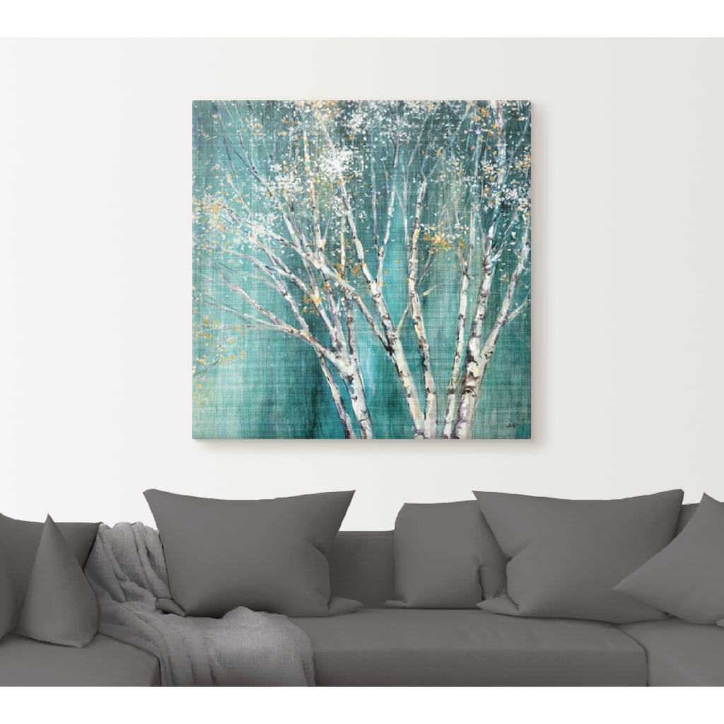 Artland Wandbild »Blaue Birke«, Bäume, (1 St.)
