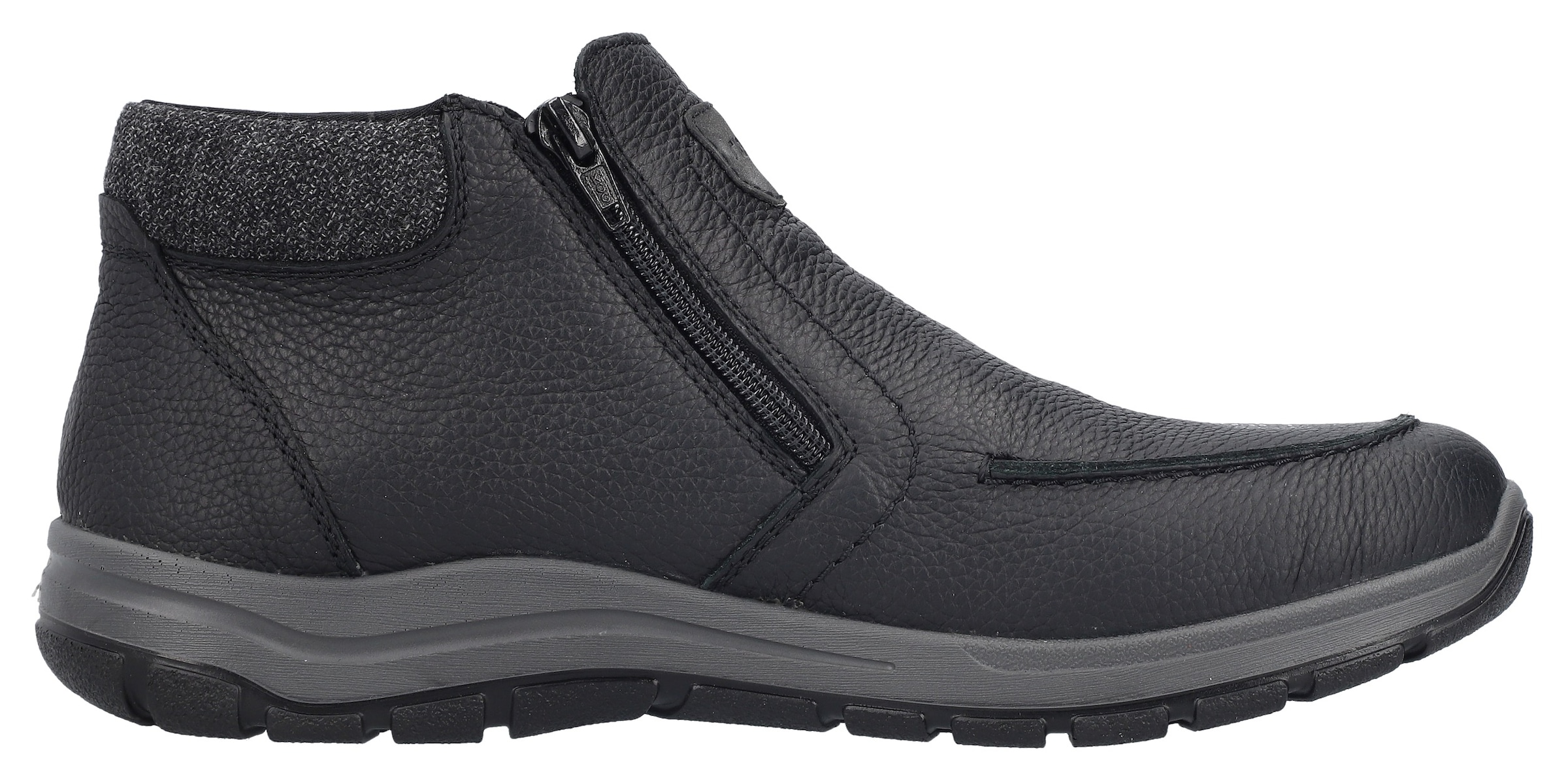 Rieker Winterboots, Stiefelette, Komfortschuh mit zwei praktischen Reissverschlüssen