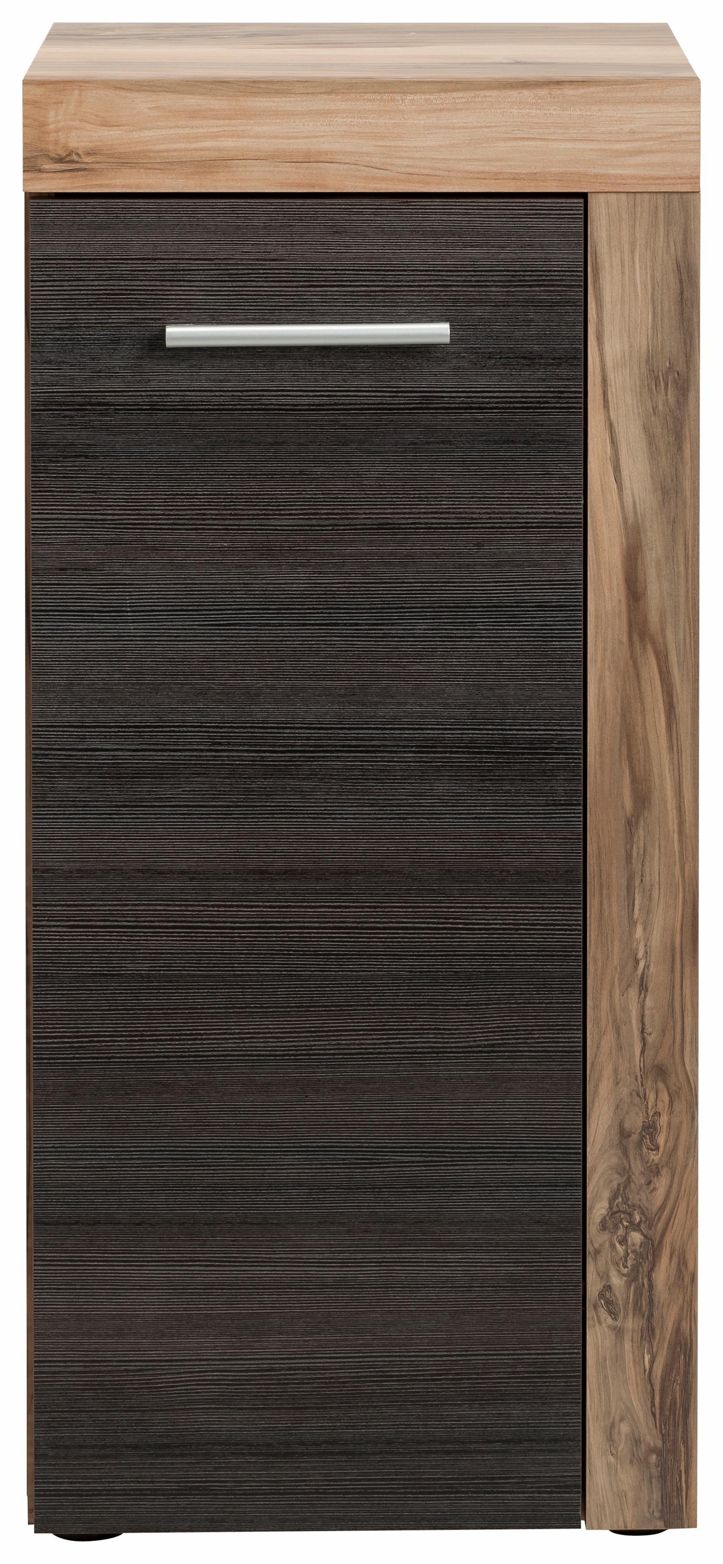welltime Unterschrank »Carcassonne«, Badschrank mit Rahmenoptik in Holztönen - Masse (B/T/H) 36/31/81 cm