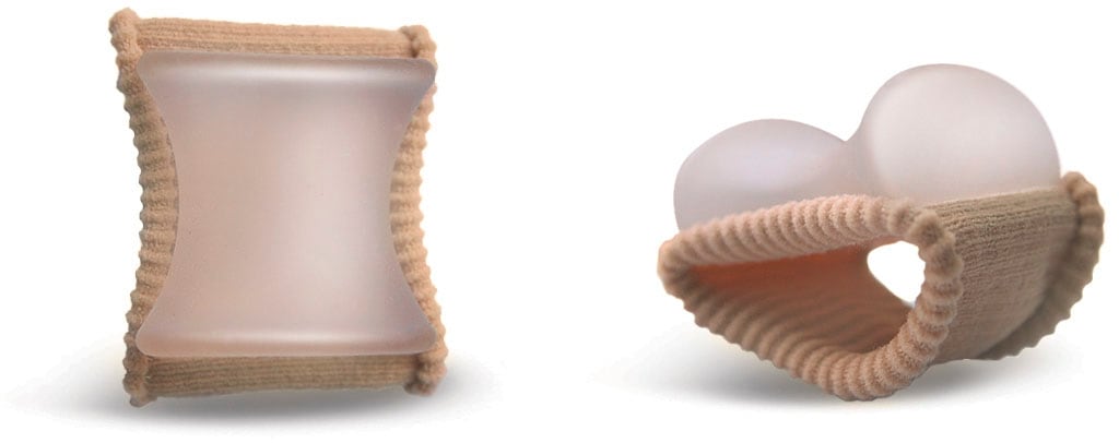 Fussgut Hallux-Bandage »Softkissen mit Fixierband, verhindert Reiben«, Druckentlastung bei Hühneraugen, Schwielen, Entlastung Hallux Valgus