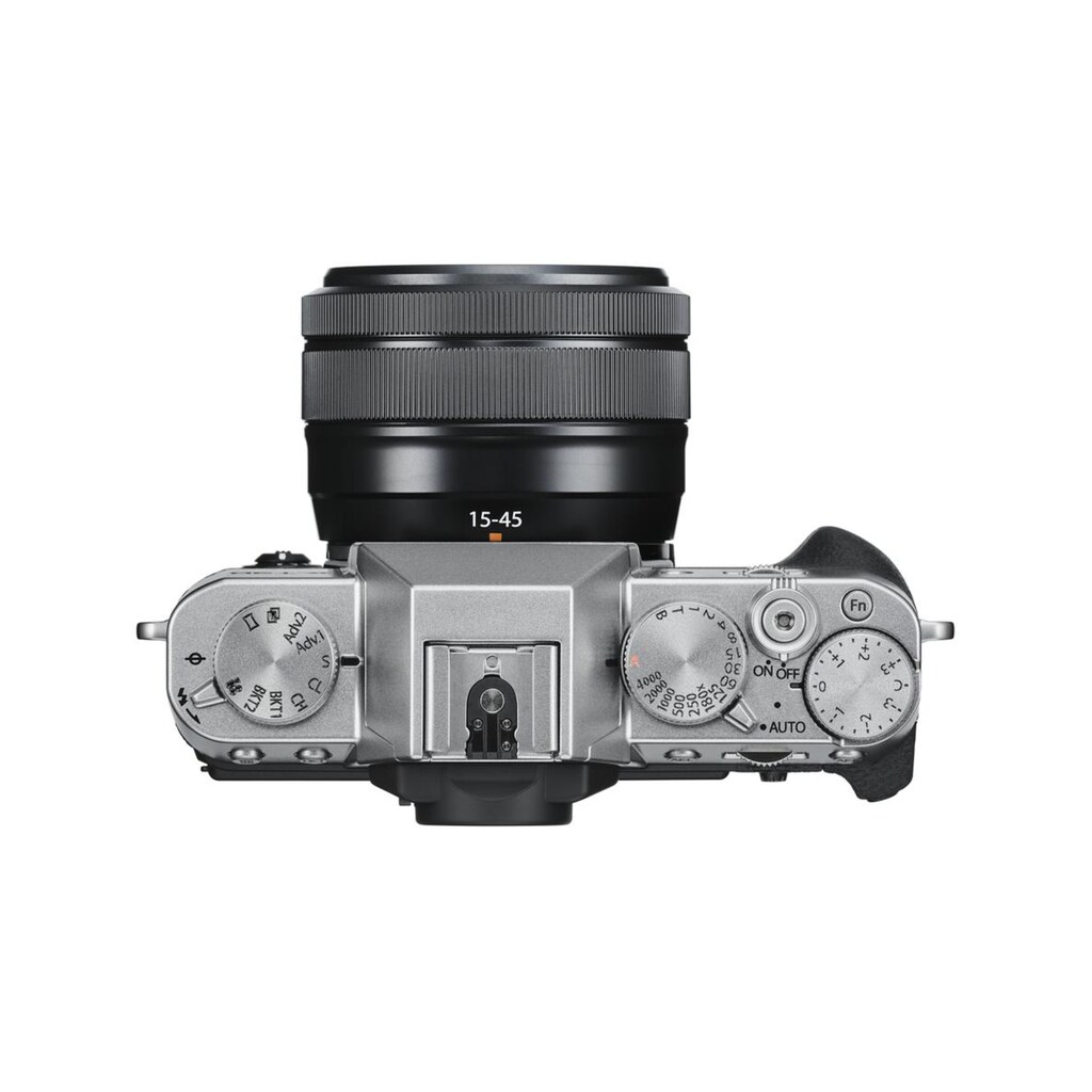 FUJIFILM Systemkamera »Fotokamera X-T30 Kit XC 15-45mm Silberfarben«