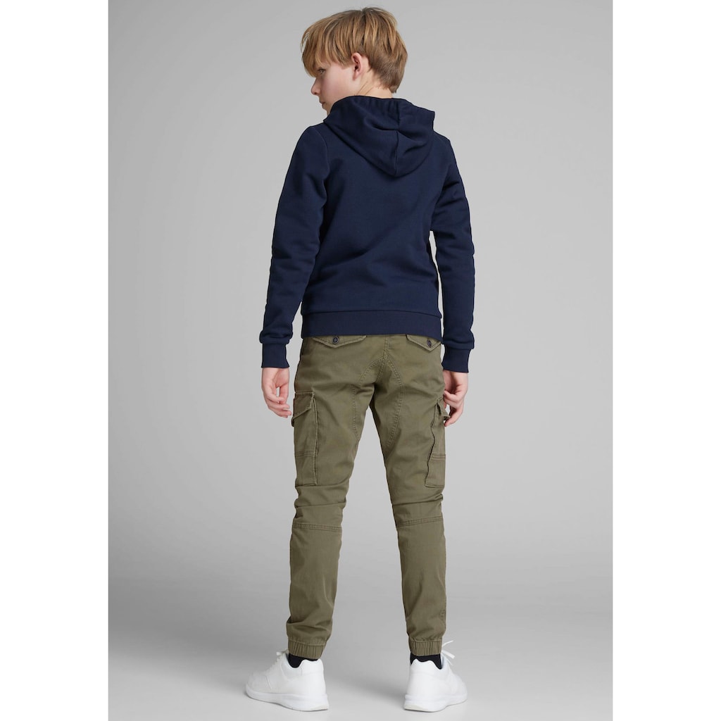 Jack & Jones Junior Cargohose »JPSTPAUL JJFLAKE AKM 542 OLIVE NOOS JNR«