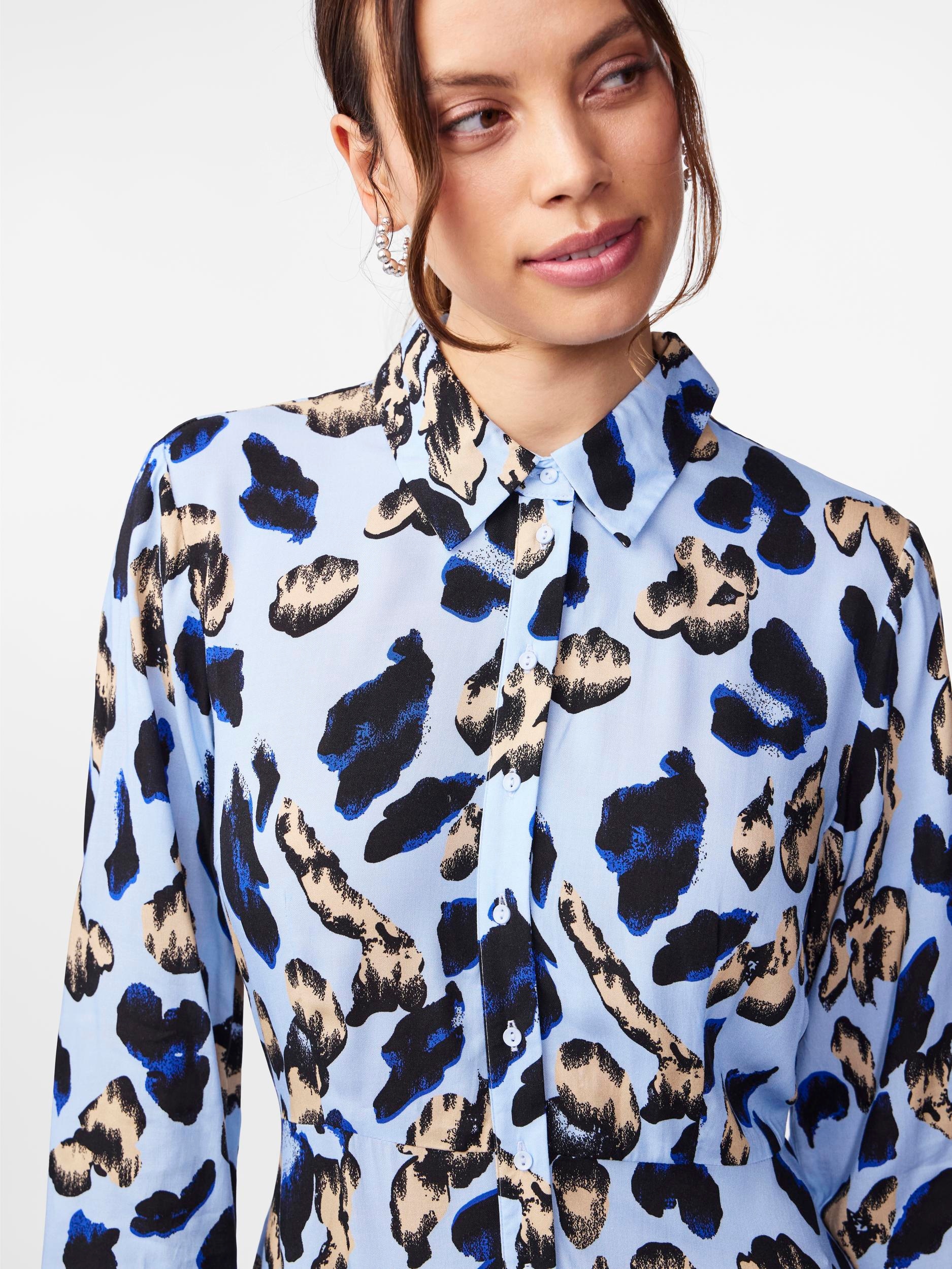 Y.A.S Hemdblusenkleid »YASSAVANNA LONG SHIRT DRESS«, Sommerkleid, mit 3/4 Ärmel