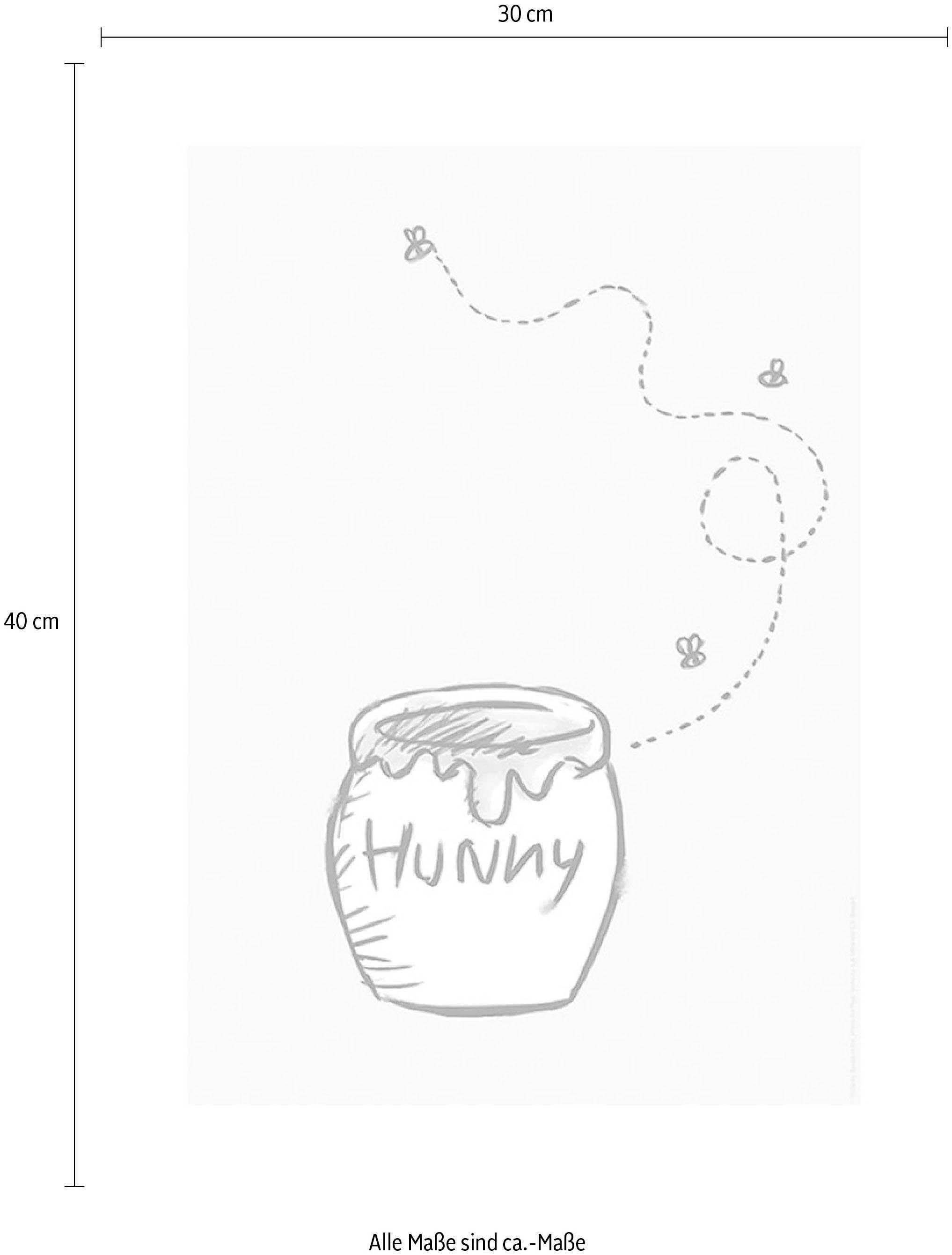 ✵ Komar Poster »Winnie Pooh Hunny Pot«, Disney, (1 St.), Kinderzimmer,  Schlafzimmer, Wohnzimmer online kaufen | Jelmoli-Versand