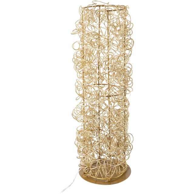 Creativ light LED Dekolicht »Metalldraht-Tower«, 40 flammig-flammig,  Zylinder aus Draht, batteriebetrieben, mit Timerfunktion online shoppen |  Jelmoli-Versand