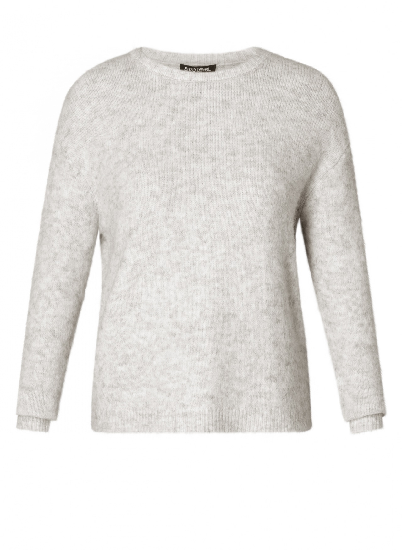 Base Level Curvy Strickpullover »Yanara«, mit Wolle und Elasthan